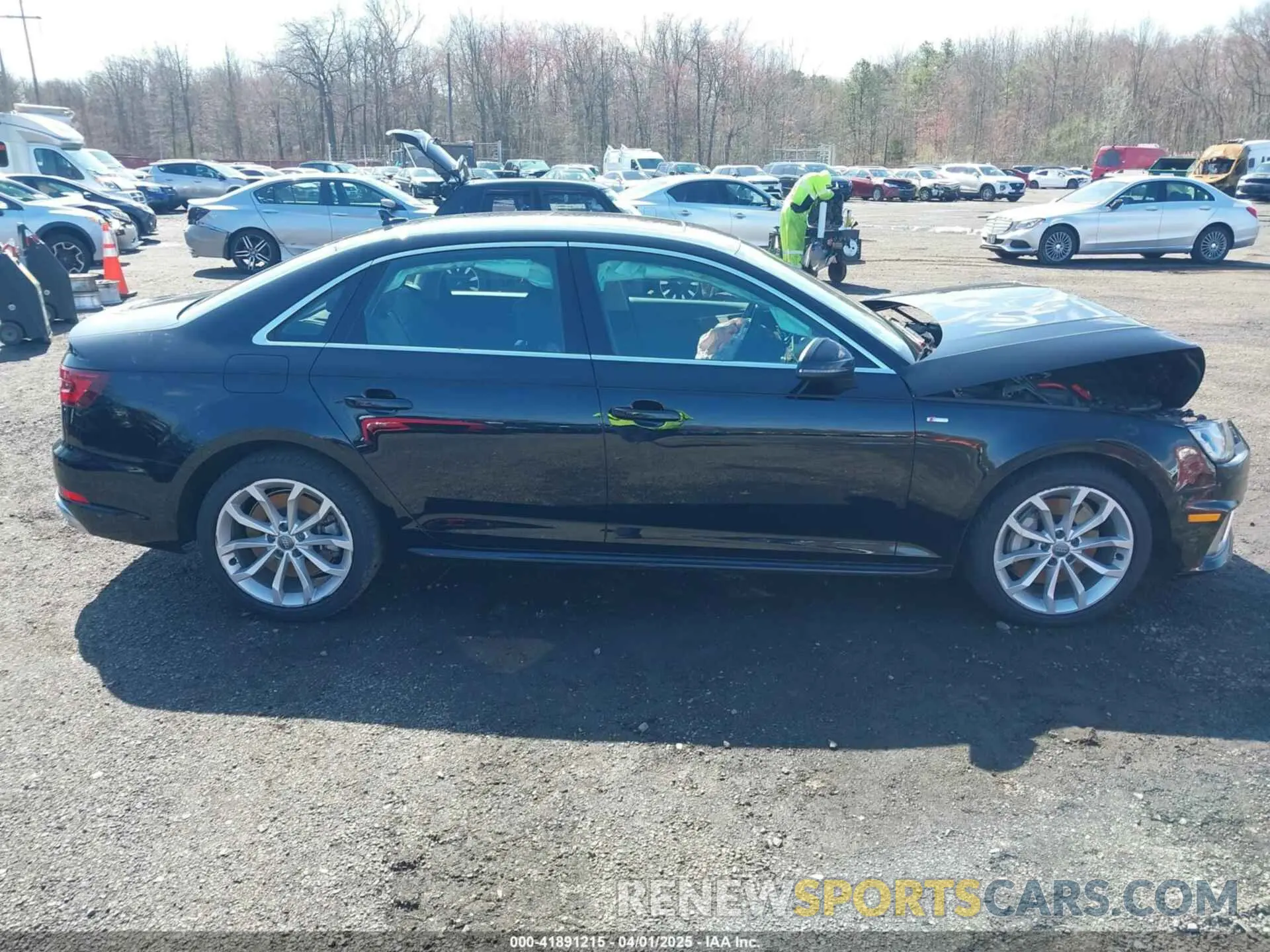 13 Photograph of a damaged car WAUDNAF47KA107169 AUDI A4 2019