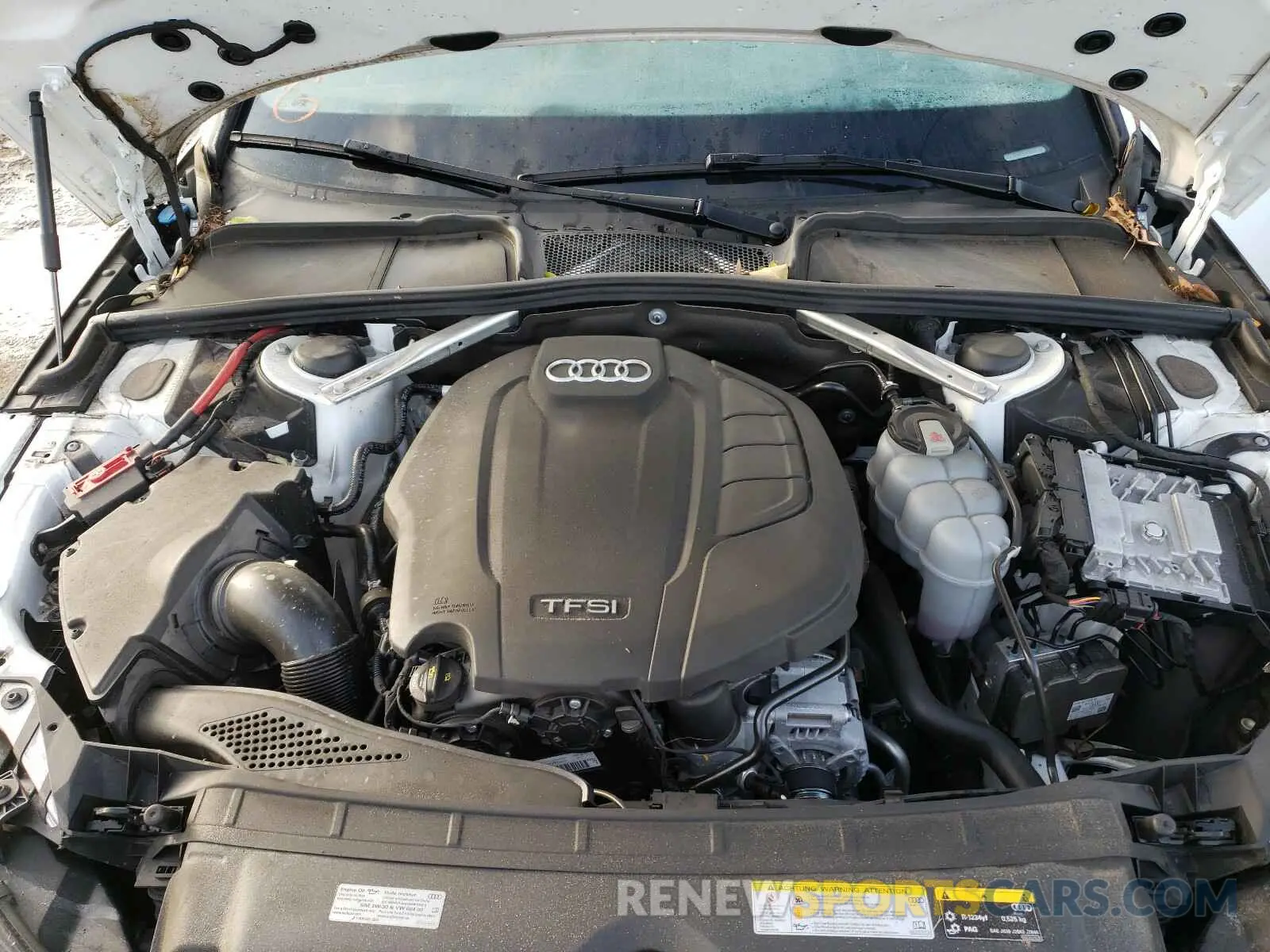 7 Photograph of a damaged car WAUDNAF47KN014189 AUDI A4 2019