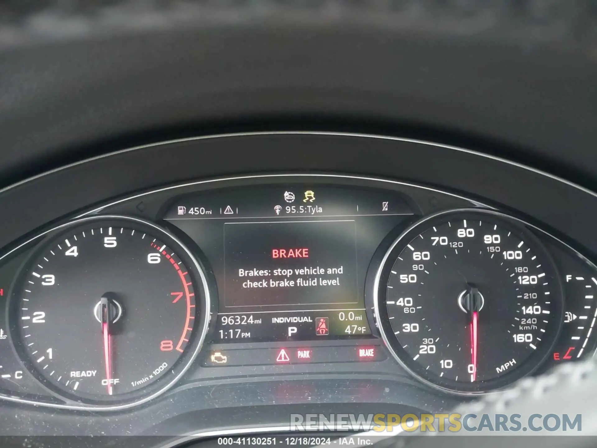 7 Photograph of a damaged car WAUDNAF48KA013267 AUDI A4 2019