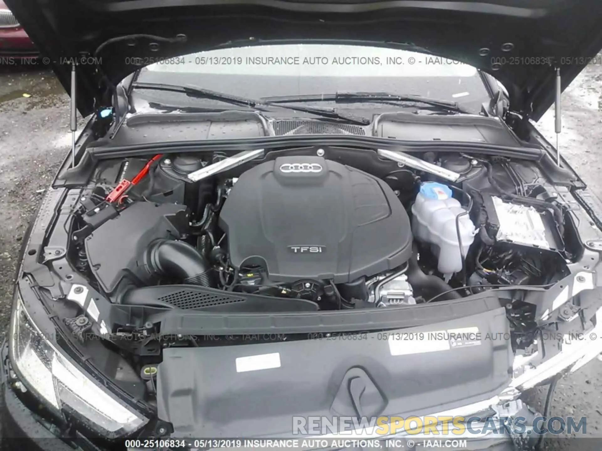 10 Photograph of a damaged car WAUDNAF49KA007977 AUDI A4 2019