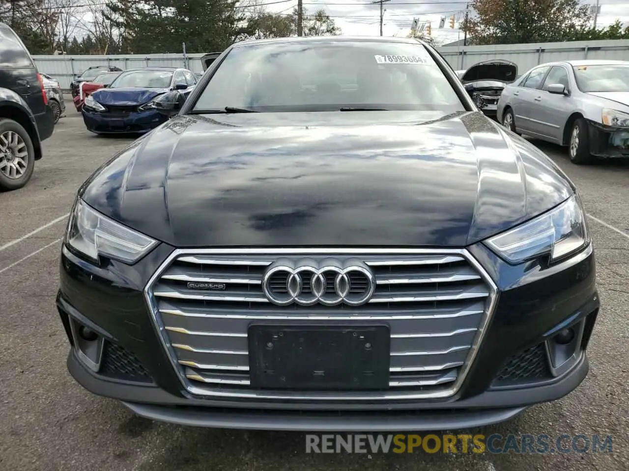 5 Фотография поврежденного автомобиля WAUDNAF4XKA012315 AUDI A4 2019