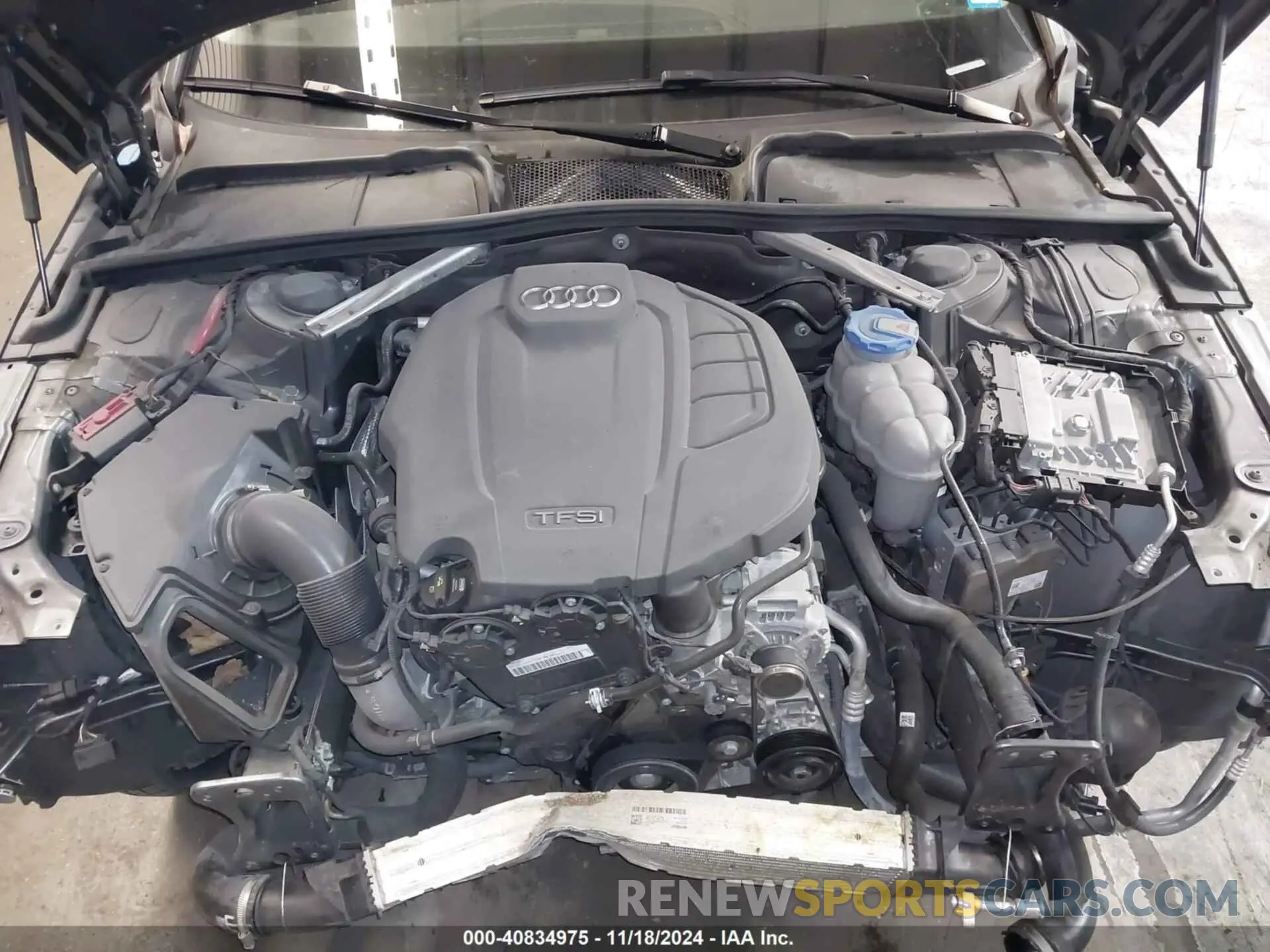 10 Photograph of a damaged car WAUDNAF4XKA022195 AUDI A4 2019