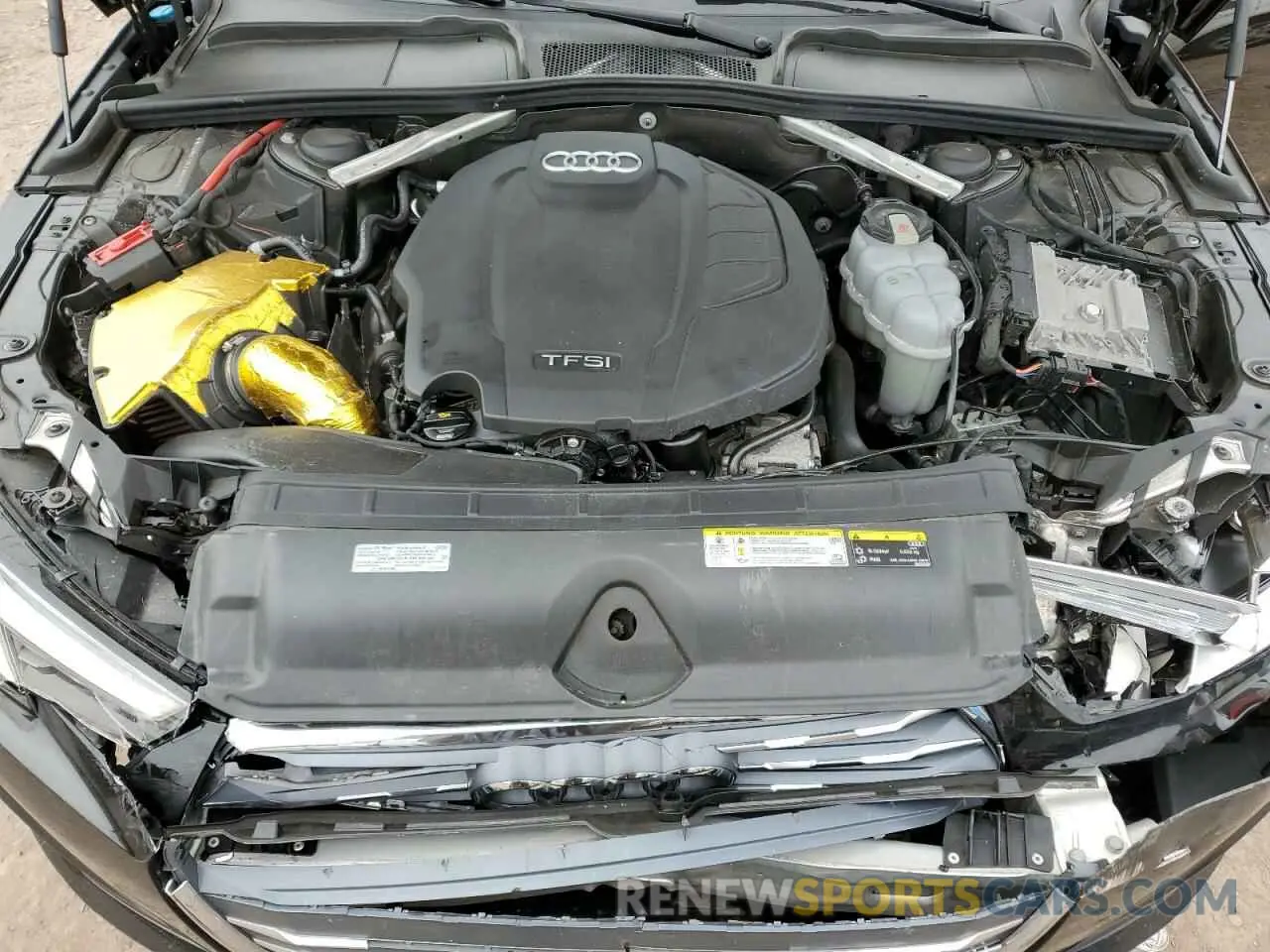 11 Фотография поврежденного автомобиля WAUDNAF4XKA108414 AUDI A4 2019
