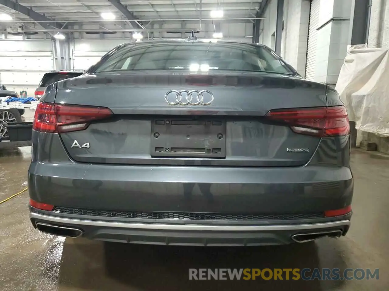 6 Фотография поврежденного автомобиля WAUDNAF4XKA117906 AUDI A4 2019