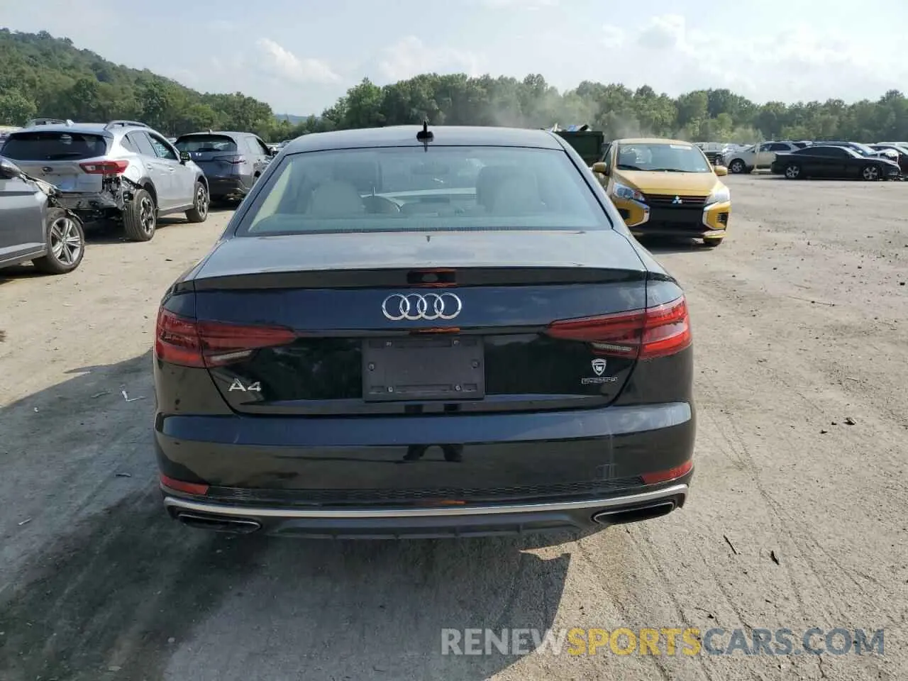 6 Фотография поврежденного автомобиля WAUDNAF4XKN019936 AUDI A4 2019