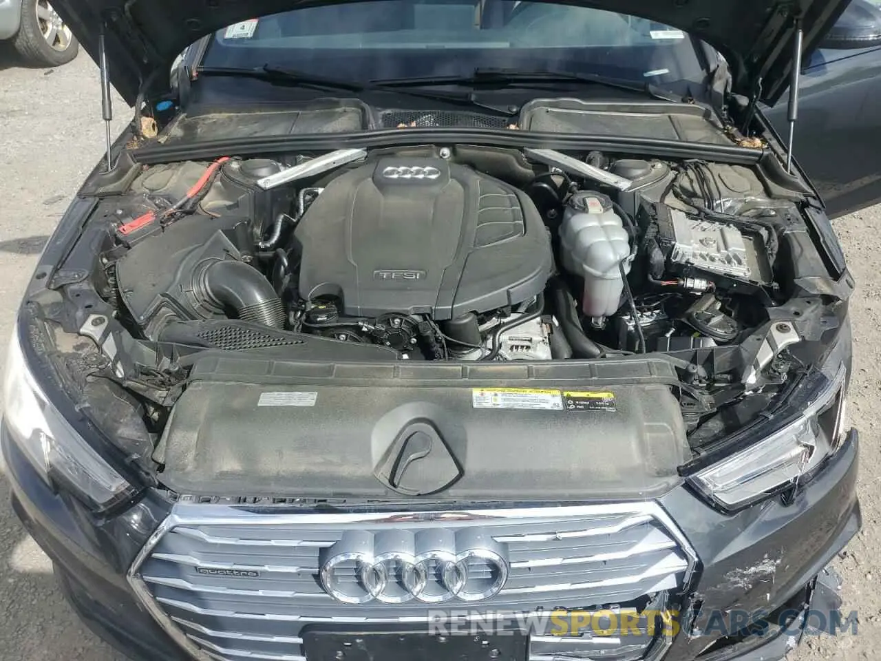11 Photograph of a damaged car WAUDNBF42KN019080 AUDI A4 2019