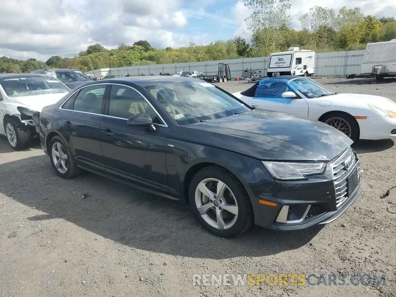 4 Photograph of a damaged car WAUDNBF42KN019080 AUDI A4 2019