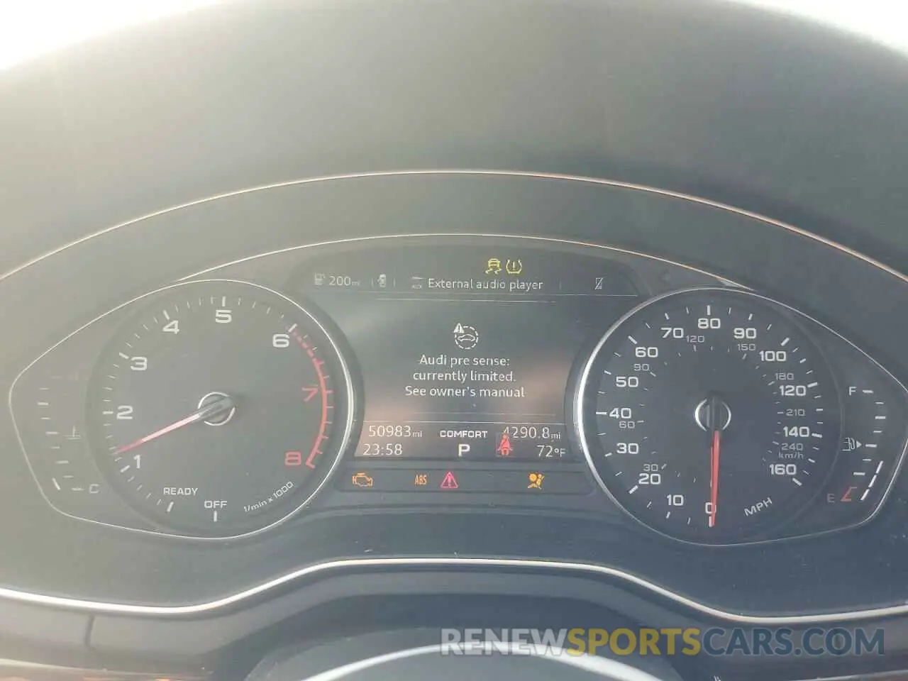 9 Photograph of a damaged car WAUDNBF42KN019080 AUDI A4 2019