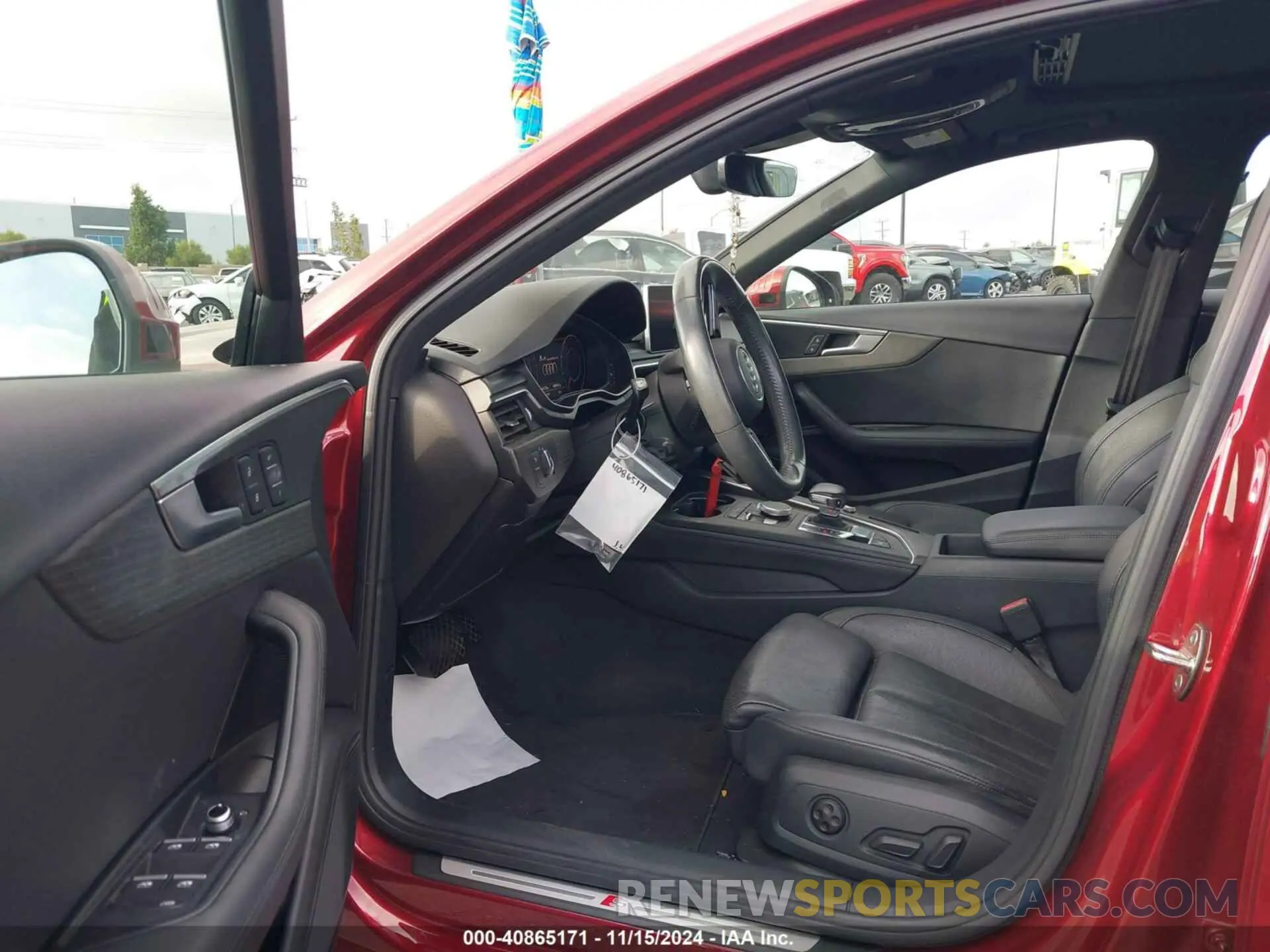 5 Photograph of a damaged car WAUENAF40KA067487 AUDI A4 2019