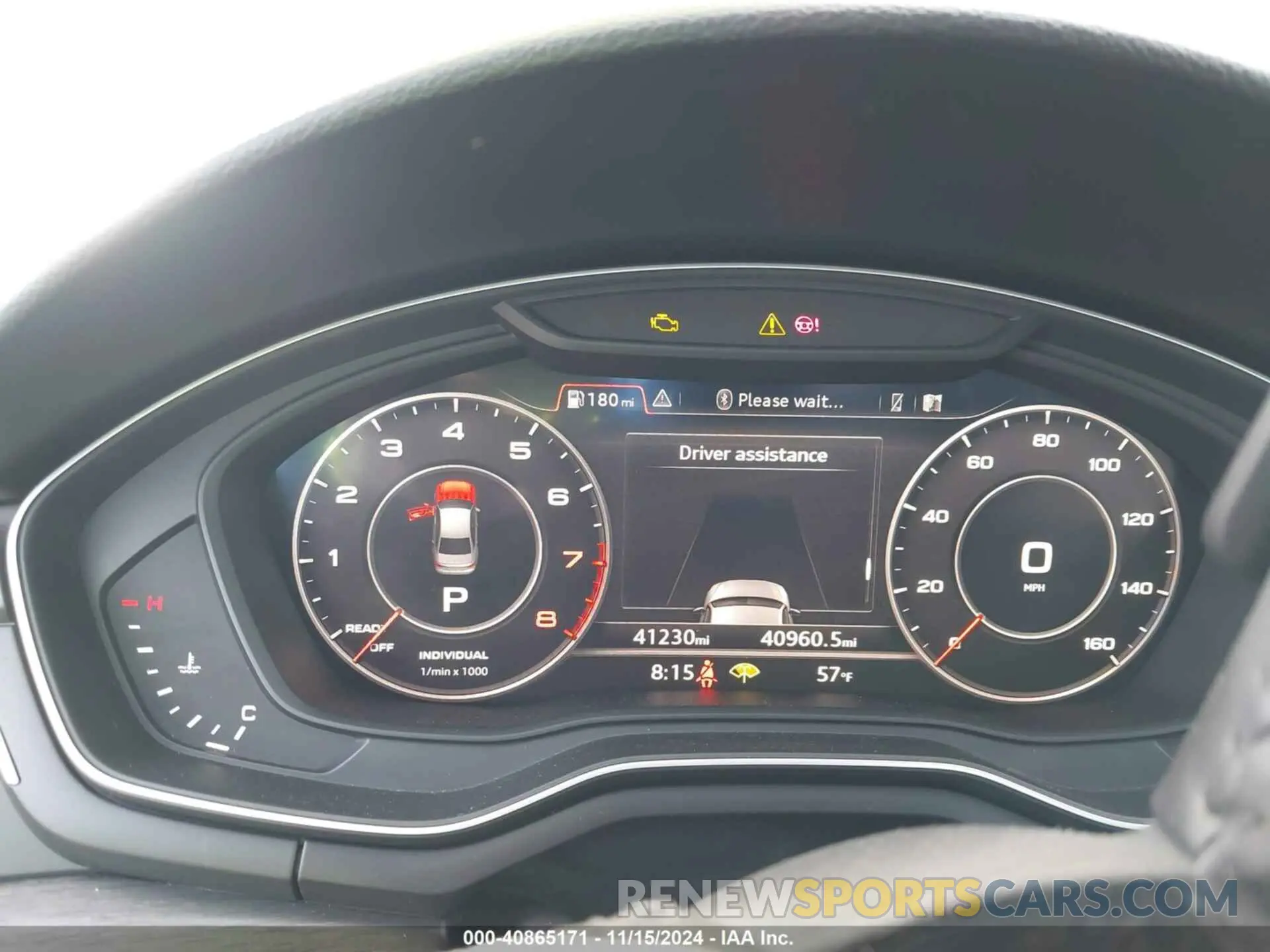 7 Photograph of a damaged car WAUENAF40KA067487 AUDI A4 2019
