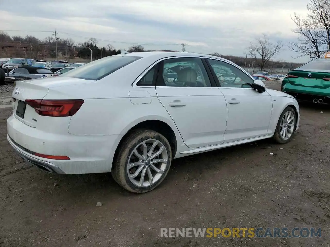 3 Photograph of a damaged car WAUENAF40KA111665 AUDI A4 2019