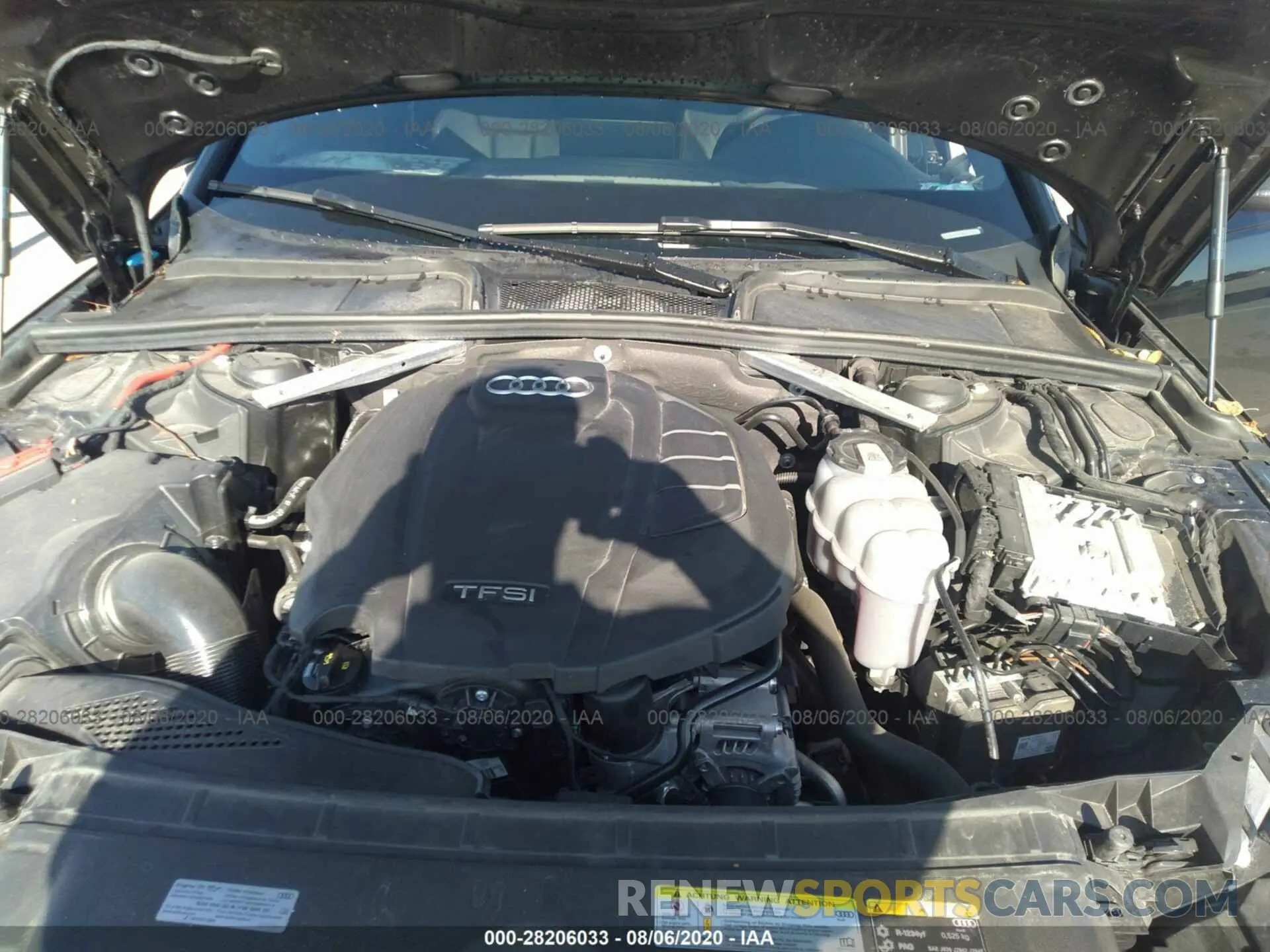 10 Photograph of a damaged car WAUENAF41KA112632 AUDI A4 2019