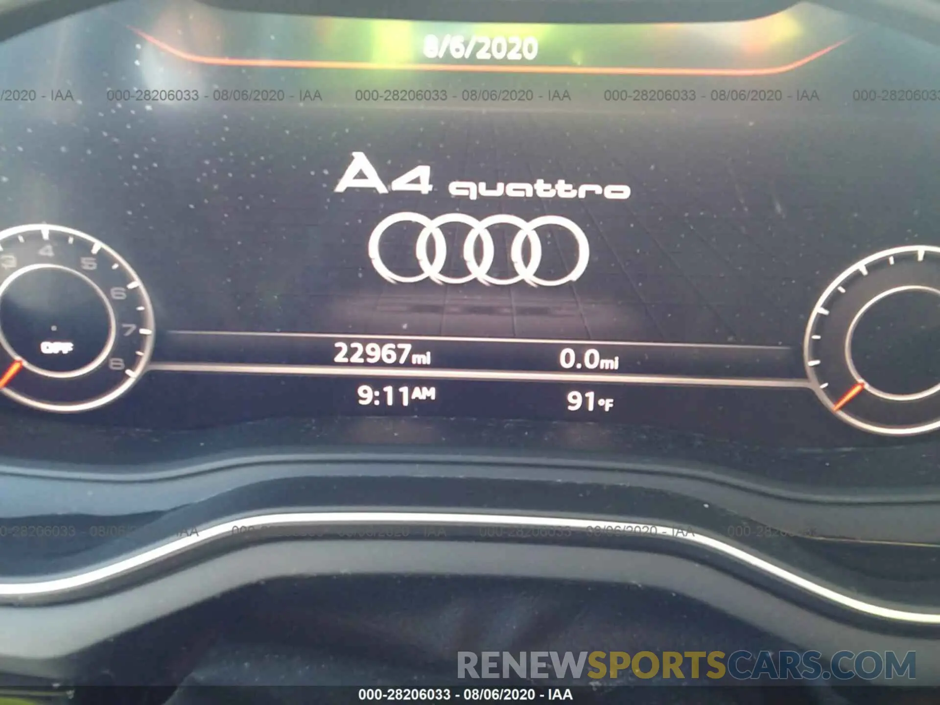 7 Photograph of a damaged car WAUENAF41KA112632 AUDI A4 2019