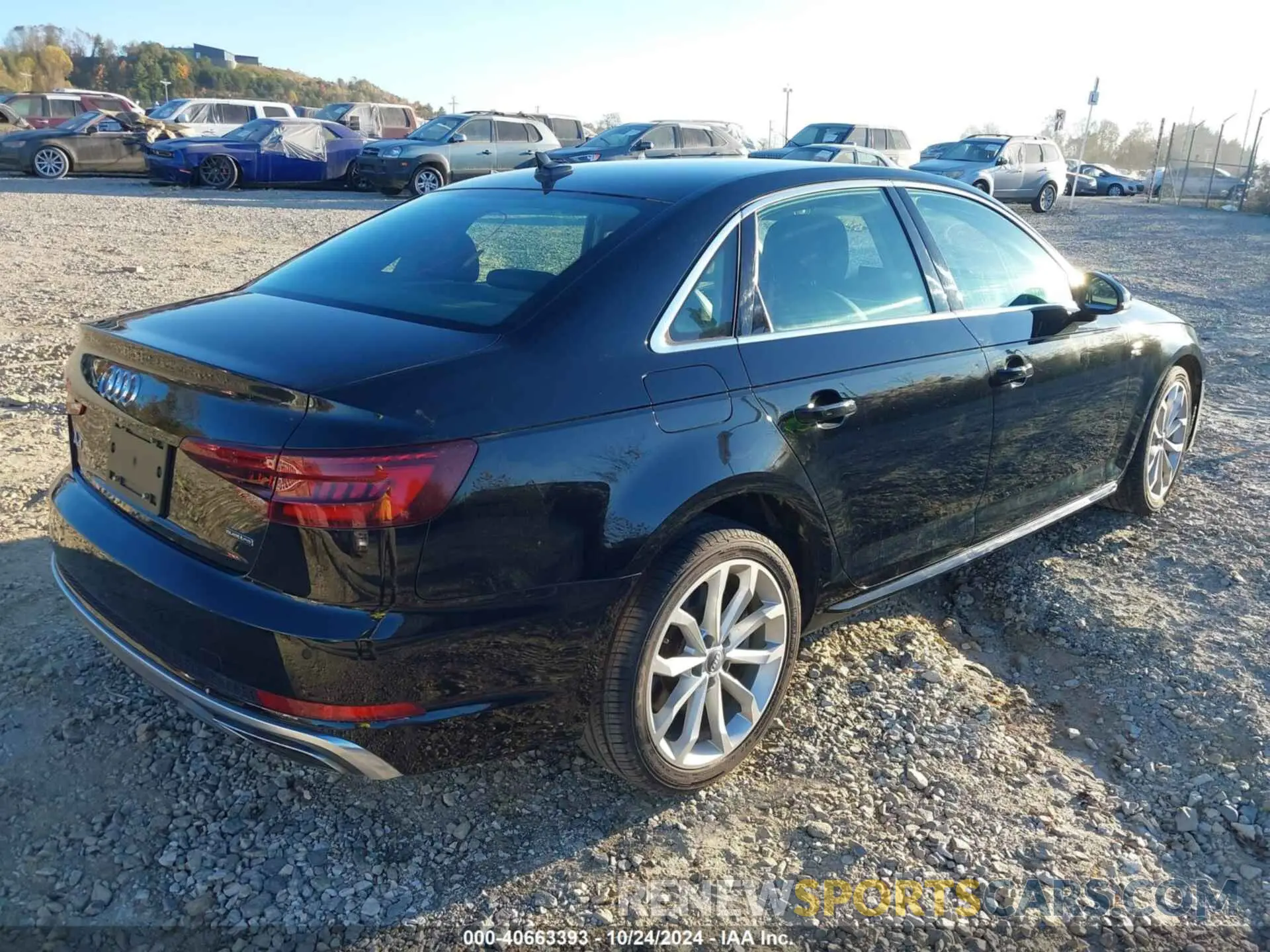 4 Photograph of a damaged car WAUENAF41KA118687 AUDI A4 2019