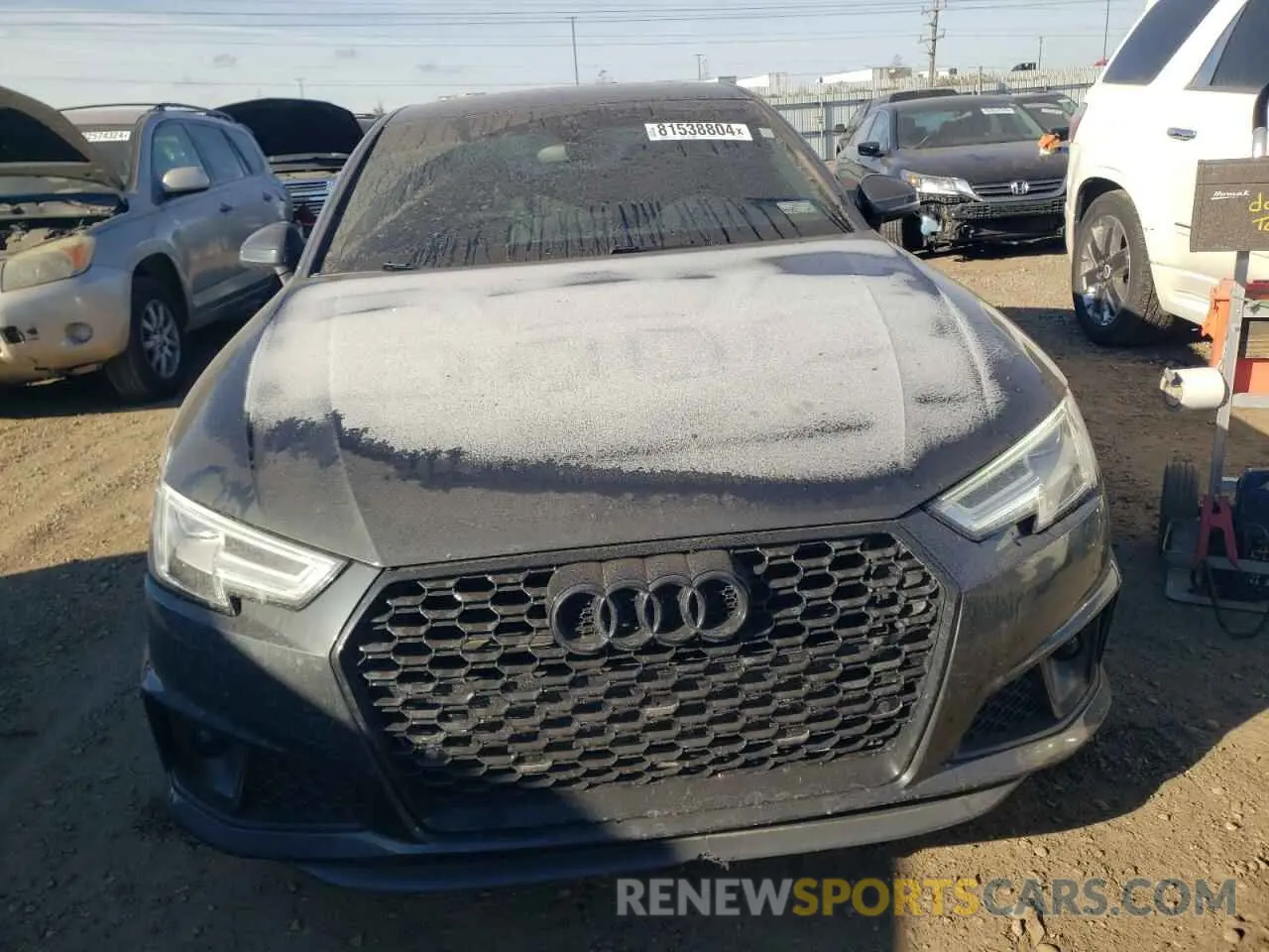 5 Фотография поврежденного автомобиля WAUENAF41KN002527 AUDI A4 2019