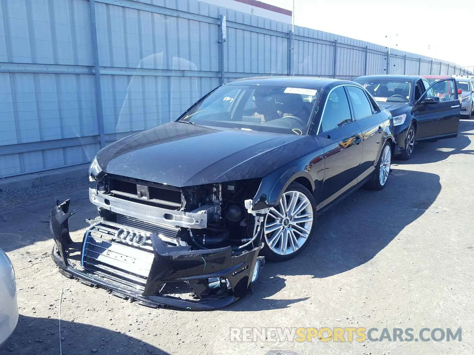 2 Photograph of a damaged car WAUENAF41KN011194 AUDI A4 2019