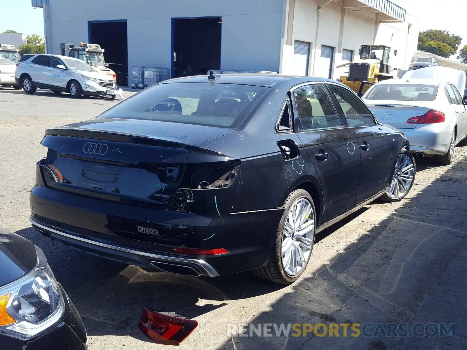 4 Photograph of a damaged car WAUENAF41KN011194 AUDI A4 2019