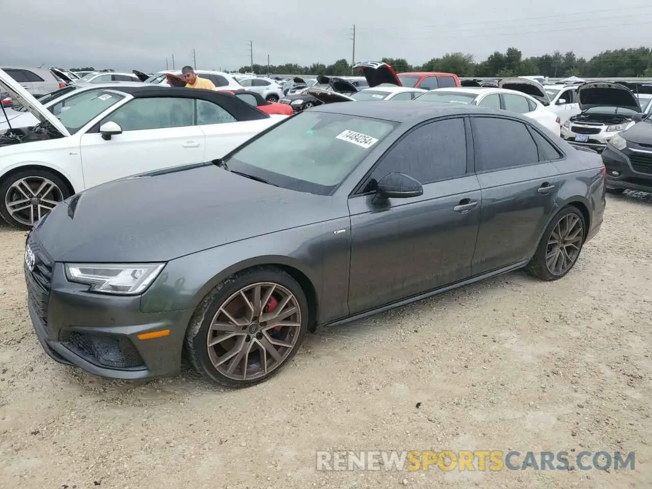 1 Photograph of a damaged car WAUENAF42KA012930 AUDI A4 2019