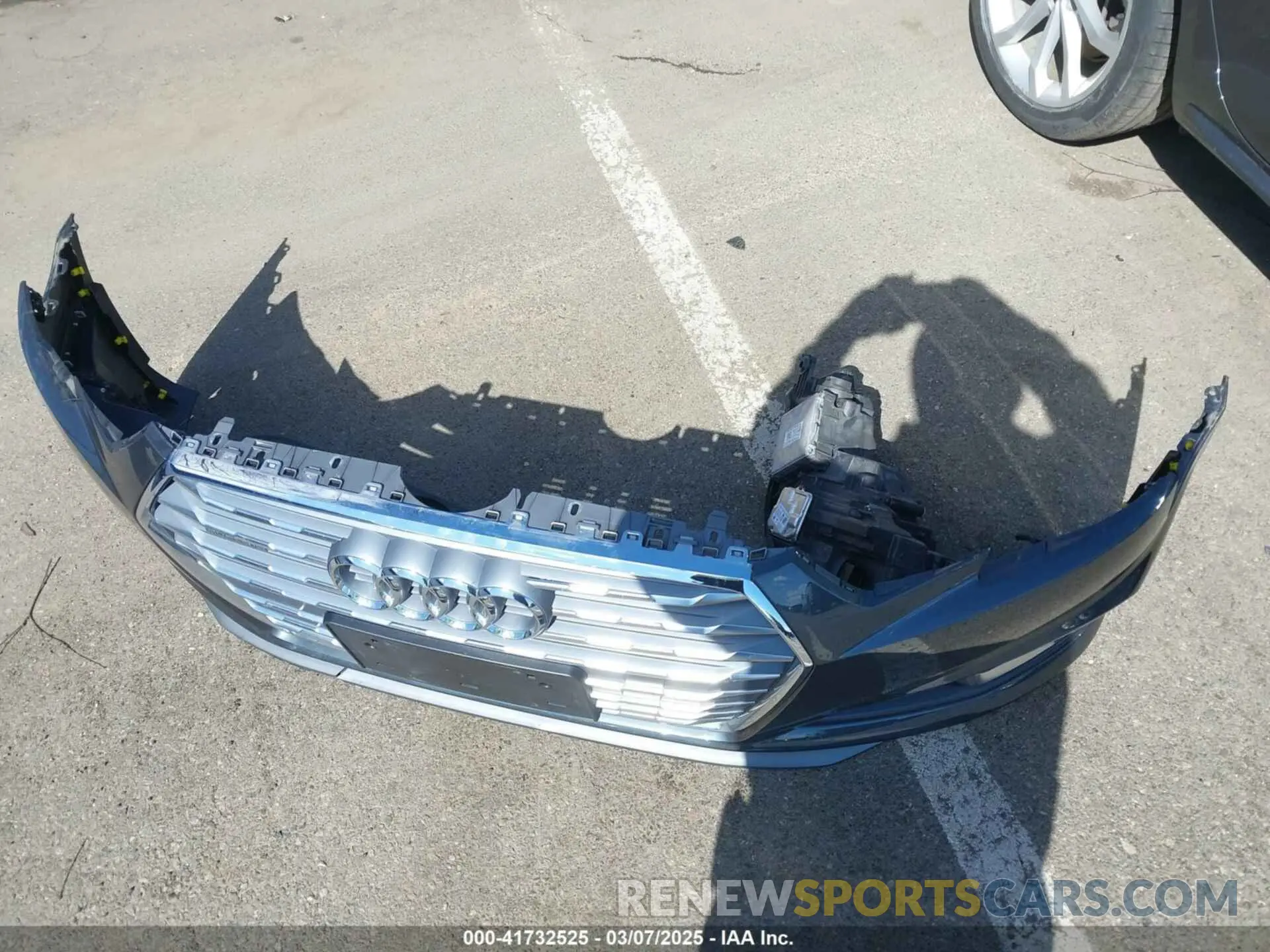 12 Photograph of a damaged car WAUENAF42KA026858 AUDI A4 2019