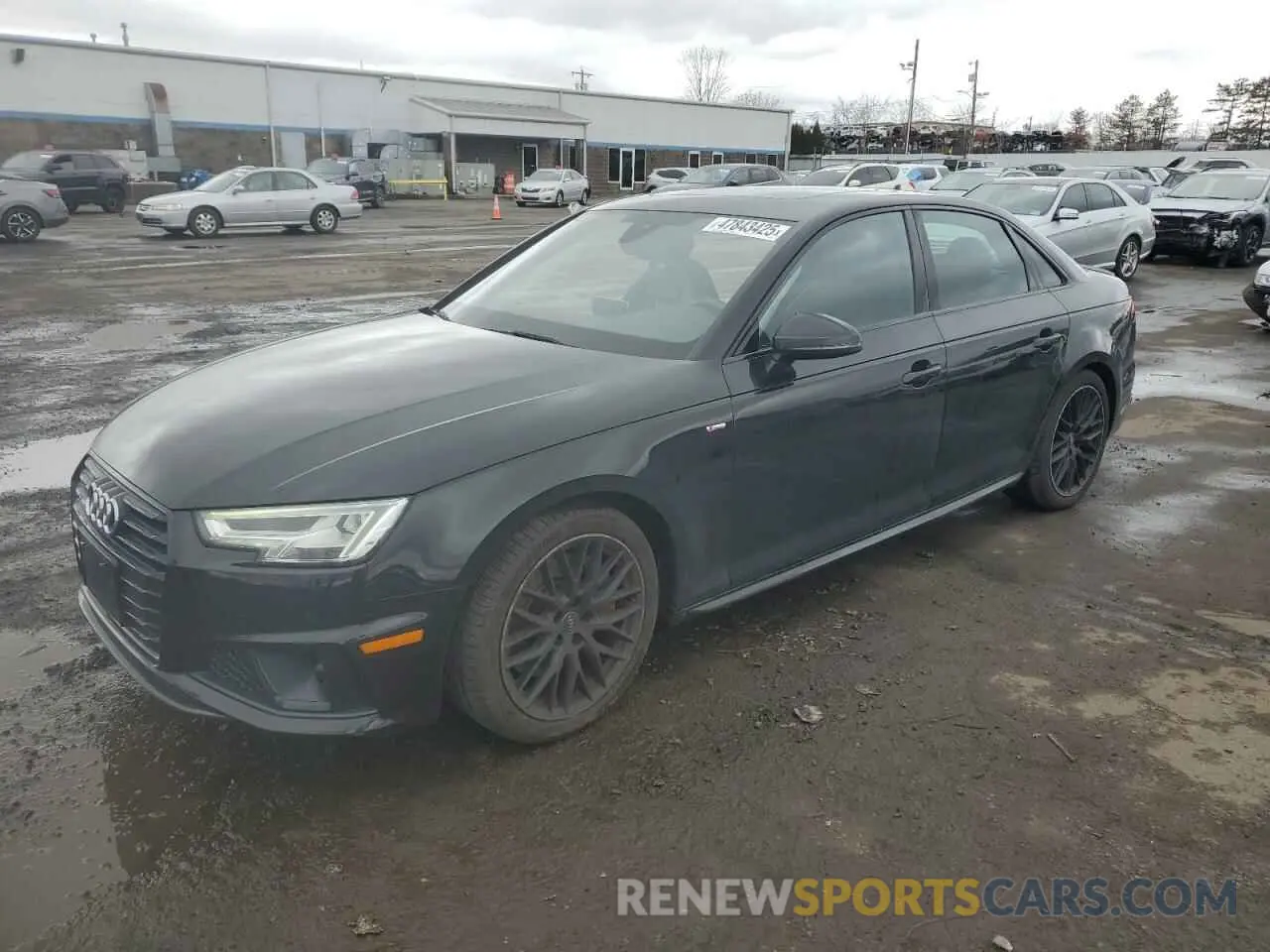 1 Photograph of a damaged car WAUENAF42KA032482 AUDI A4 2019