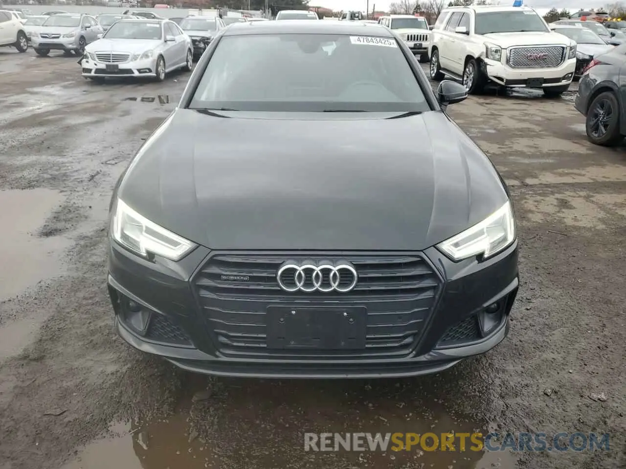 5 Photograph of a damaged car WAUENAF42KA032482 AUDI A4 2019