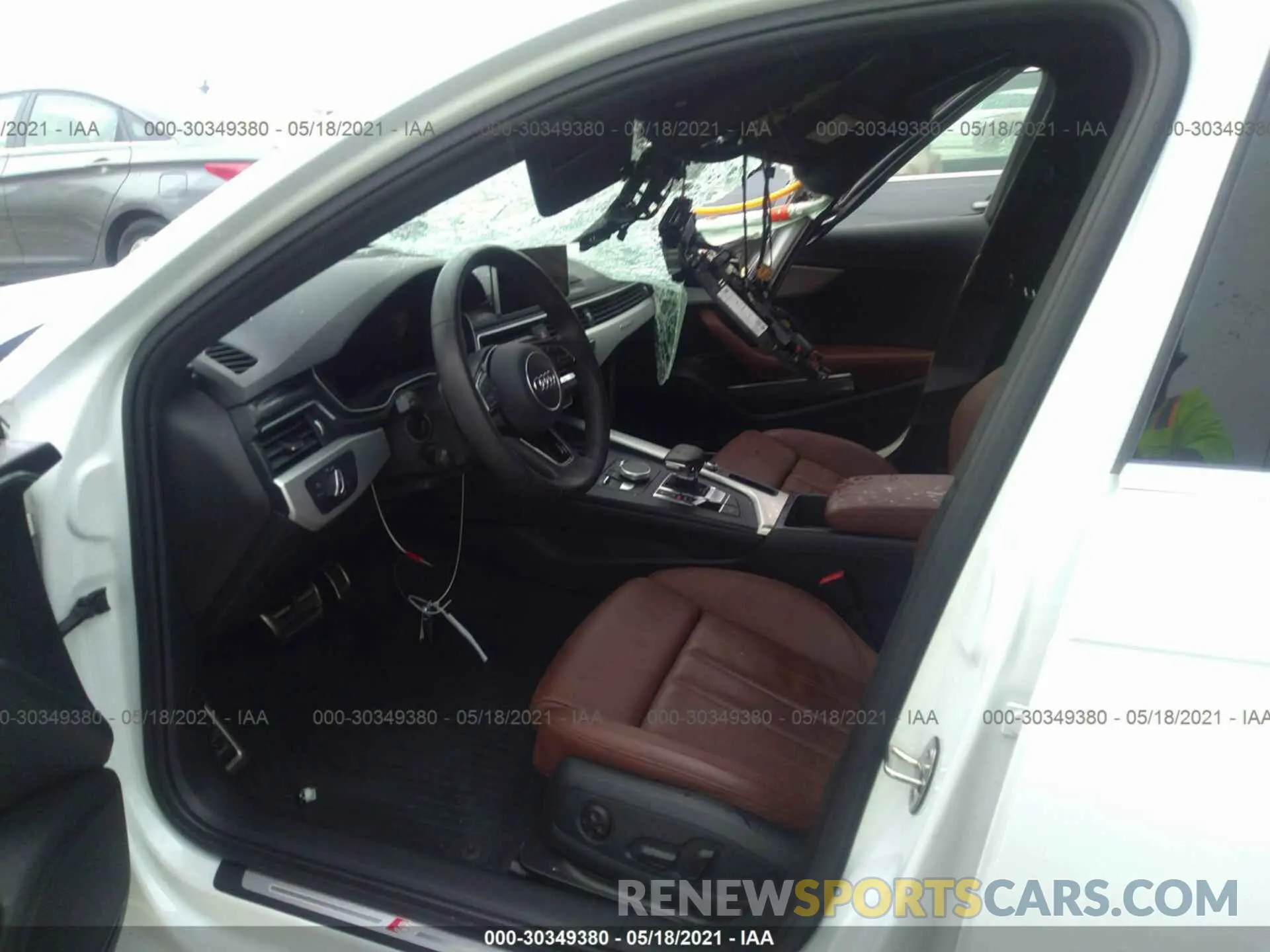 5 Photograph of a damaged car WAUENAF42KA109416 AUDI A4 2019
