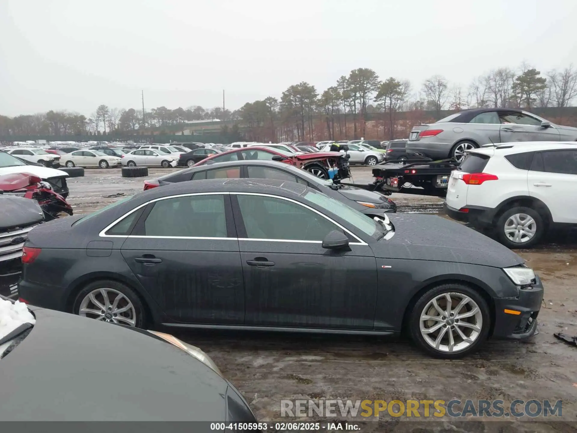 13 Photograph of a damaged car WAUENAF42KN012581 AUDI A4 2019