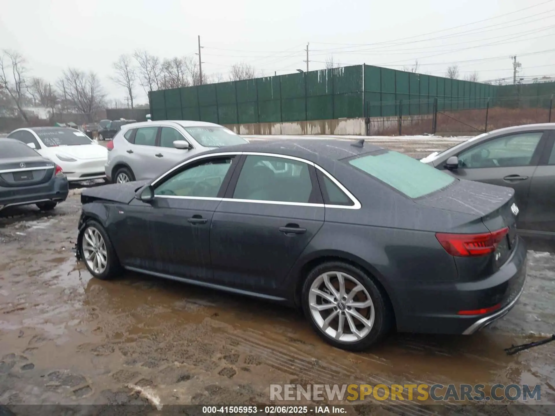 14 Photograph of a damaged car WAUENAF42KN012581 AUDI A4 2019