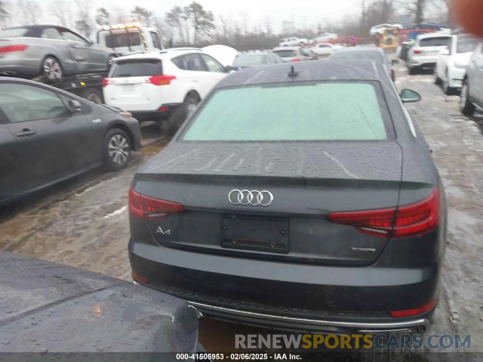 16 Photograph of a damaged car WAUENAF42KN012581 AUDI A4 2019