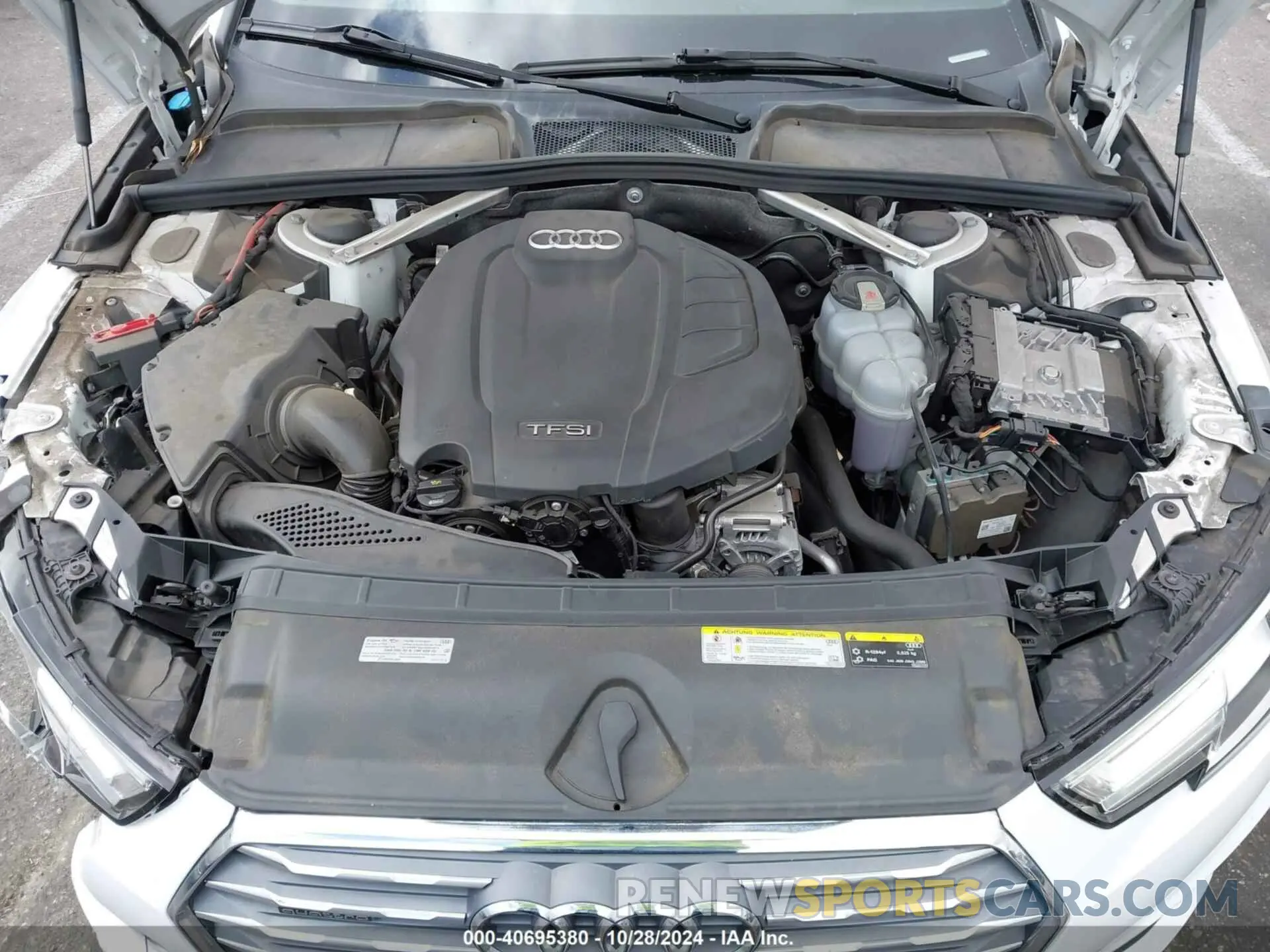 10 Photograph of a damaged car WAUENAF42KN013293 AUDI A4 2019