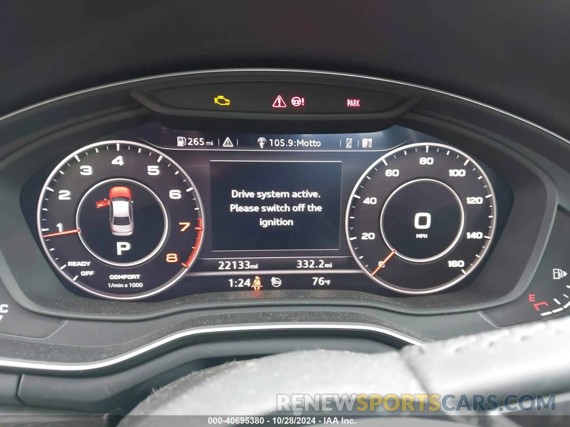 15 Photograph of a damaged car WAUENAF42KN013293 AUDI A4 2019