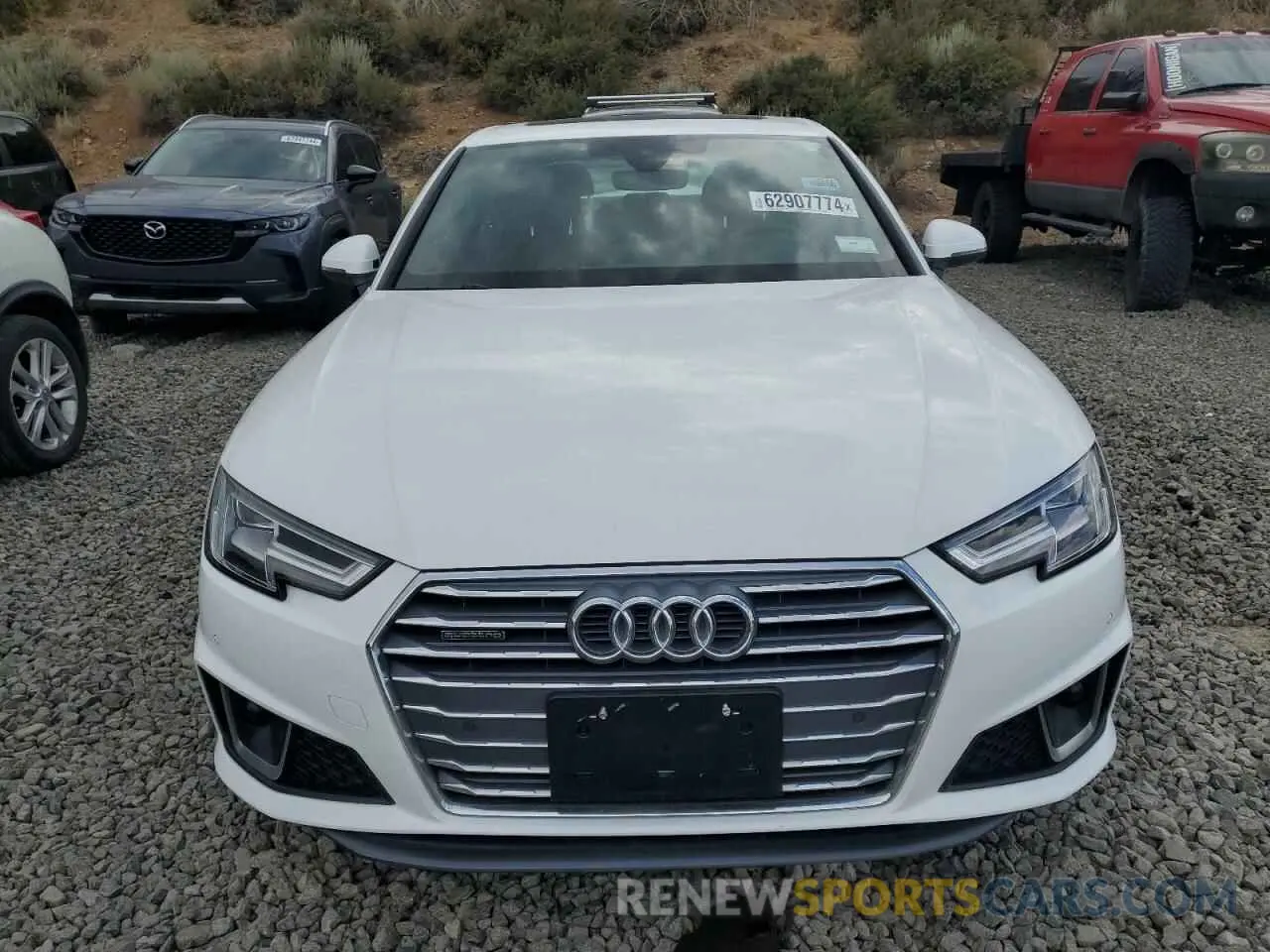 5 Photograph of a damaged car WAUENAF42KN016971 AUDI A4 2019