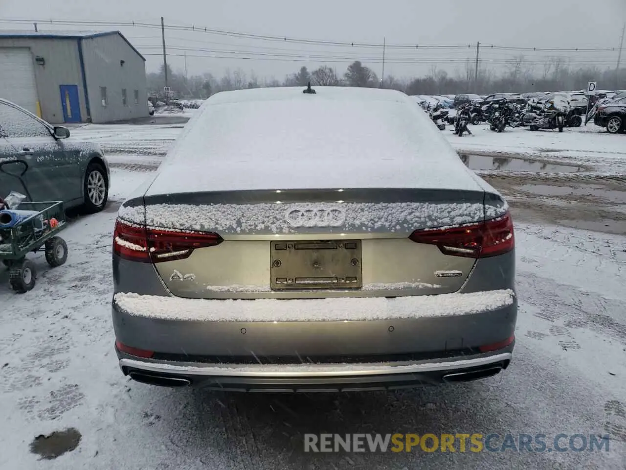 6 Photograph of a damaged car WAUENAF42KN018915 AUDI A4 2019