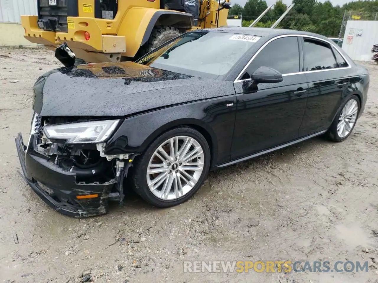 1 Фотография поврежденного автомобиля WAUENAF42KN020843 AUDI A4 2019
