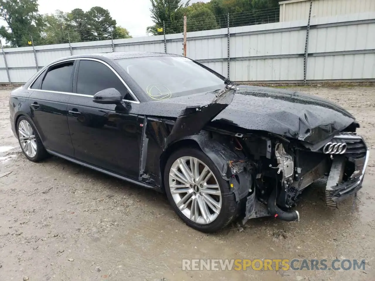 4 Фотография поврежденного автомобиля WAUENAF42KN020843 AUDI A4 2019