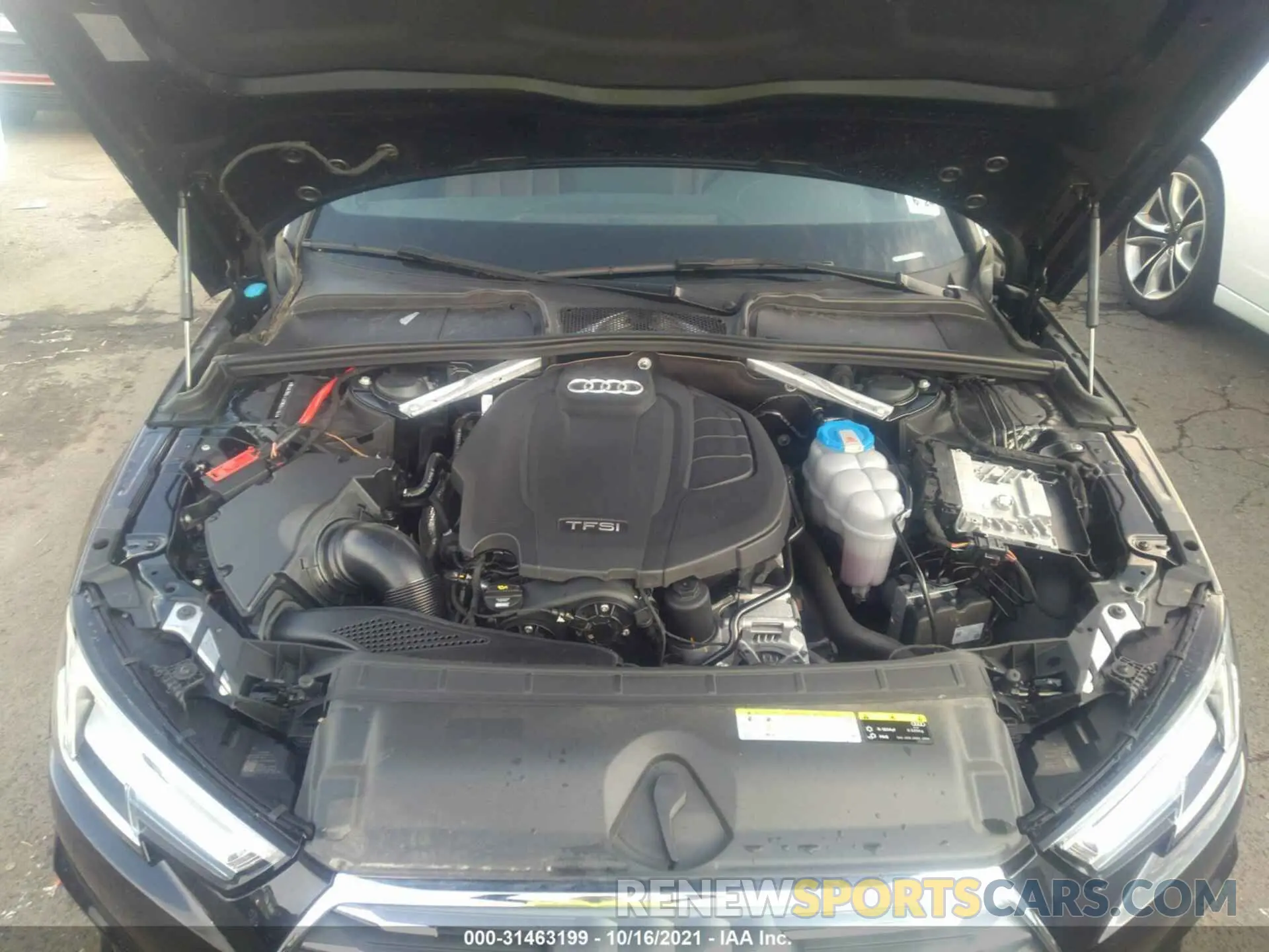 10 Photograph of a damaged car WAUENAF43KN001167 AUDI A4 2019