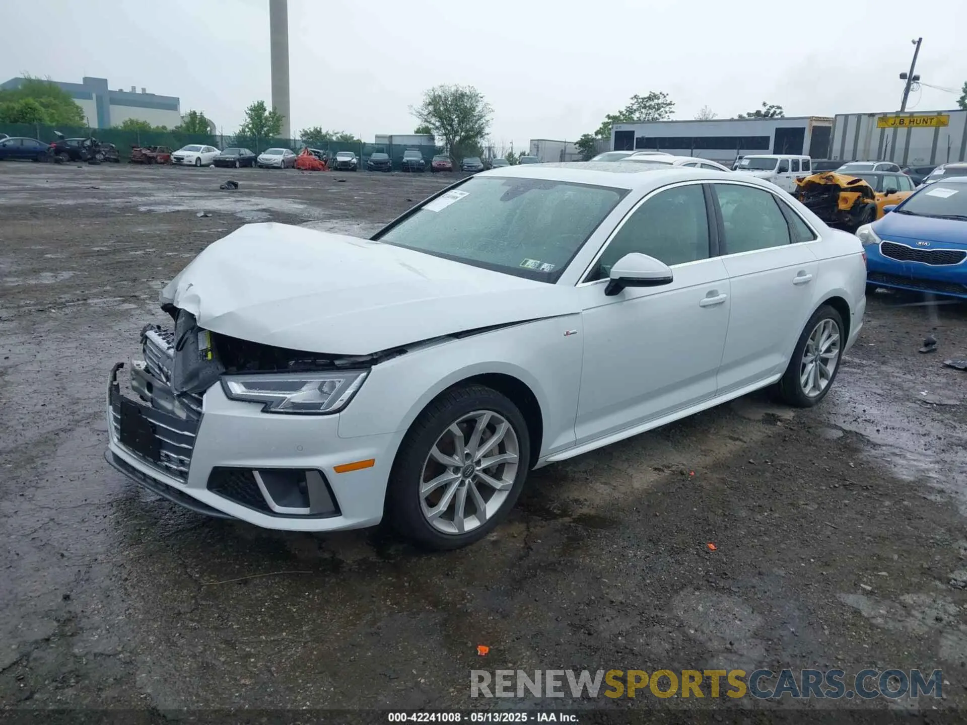2 Фотография поврежденного автомобиля WAUENAF43KN005008 AUDI A4 2019