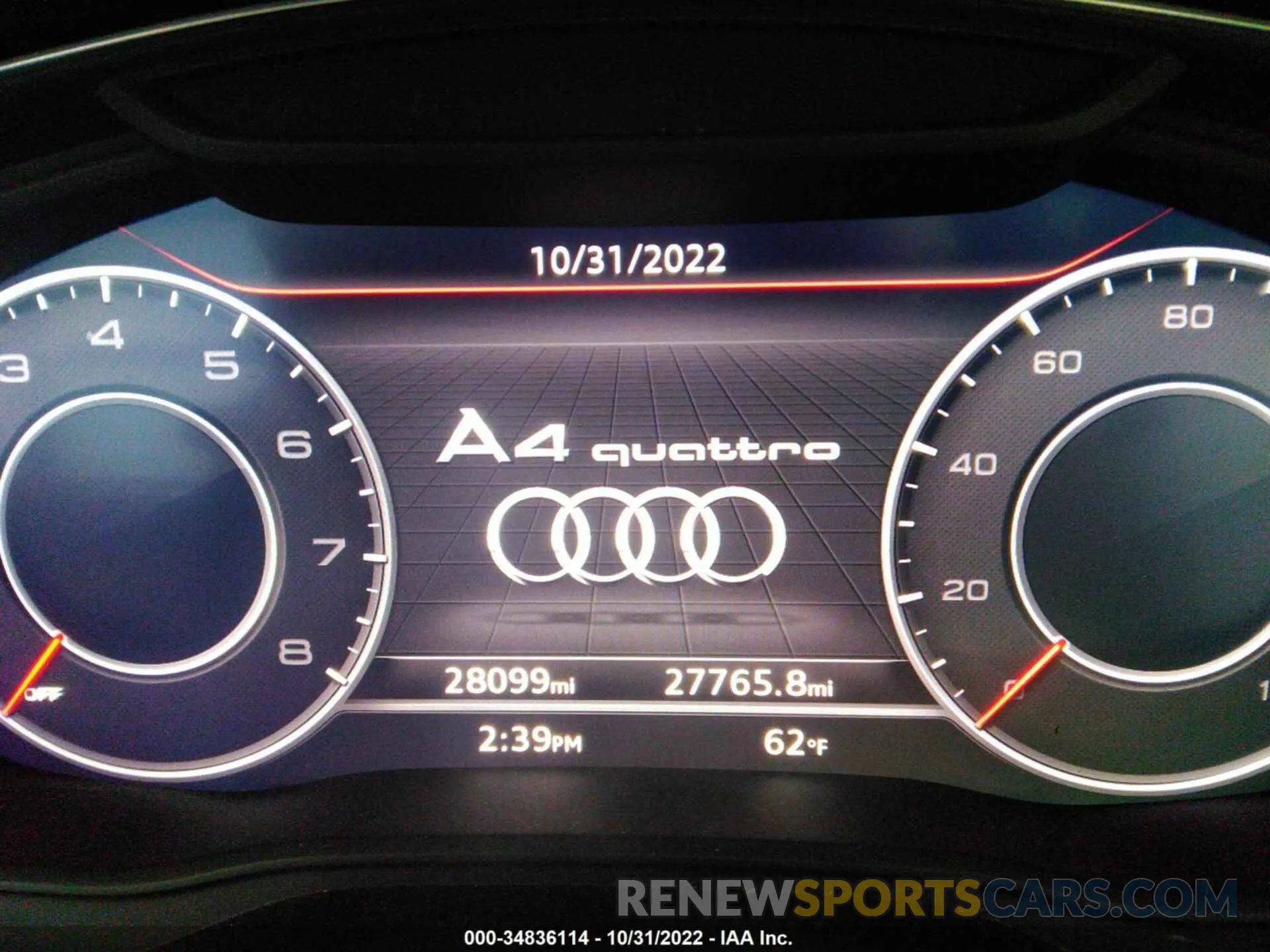 7 Photograph of a damaged car WAUENAF43KN008295 AUDI A4 2019