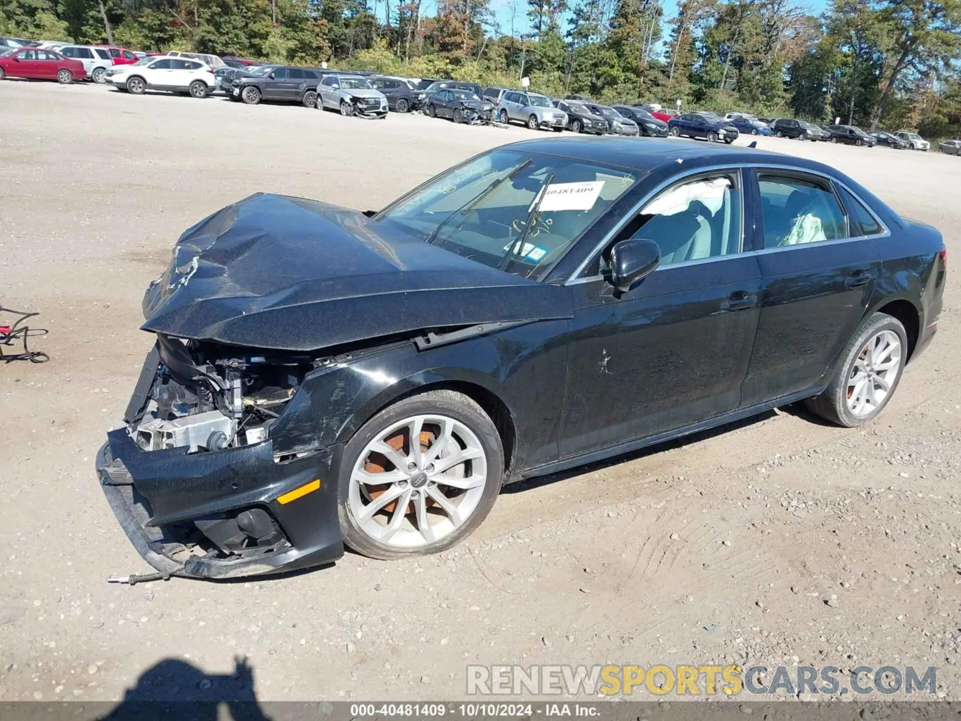 2 Фотография поврежденного автомобиля WAUENAF44KN016048 AUDI A4 2019