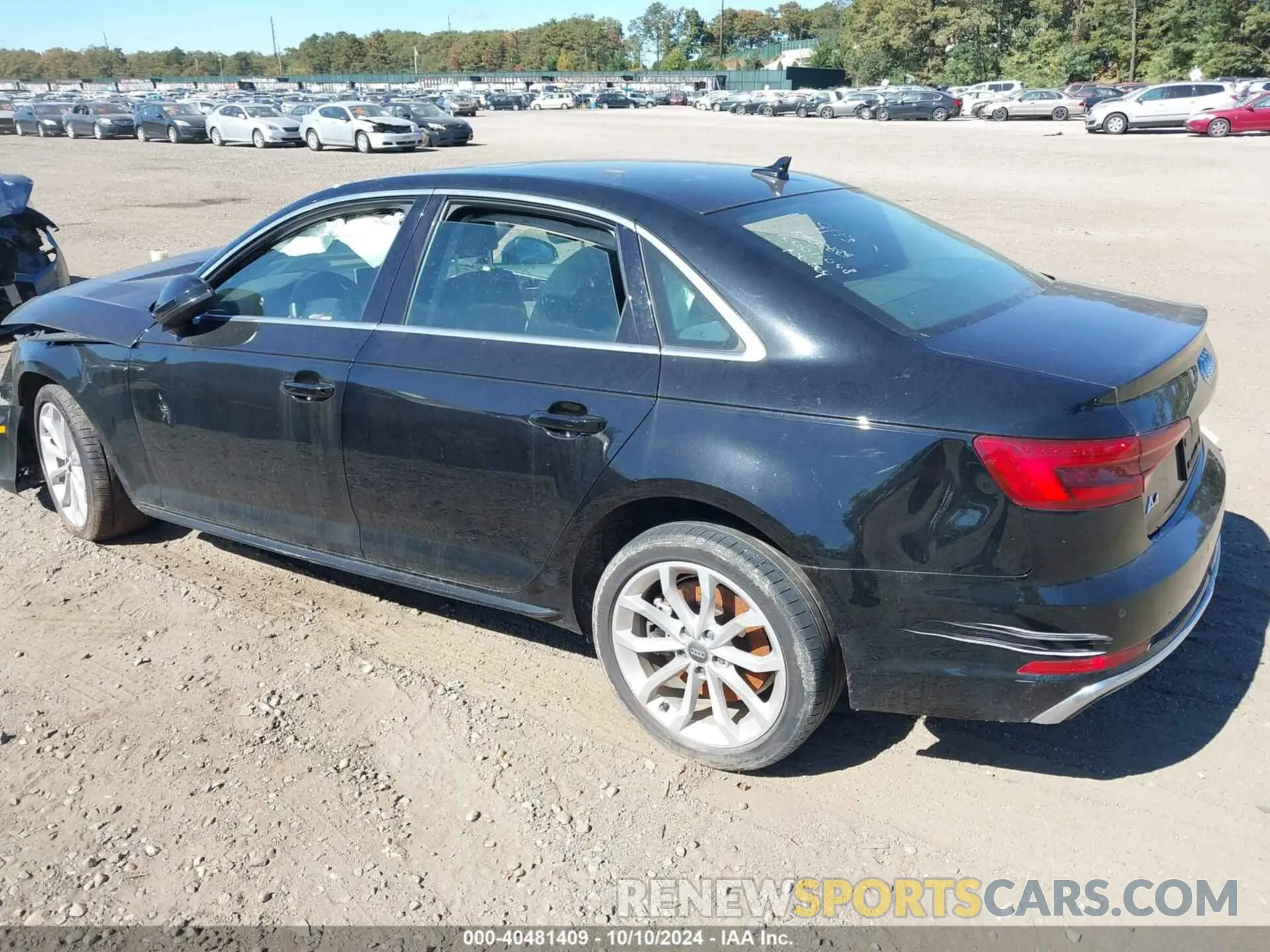 3 Фотография поврежденного автомобиля WAUENAF44KN016048 AUDI A4 2019