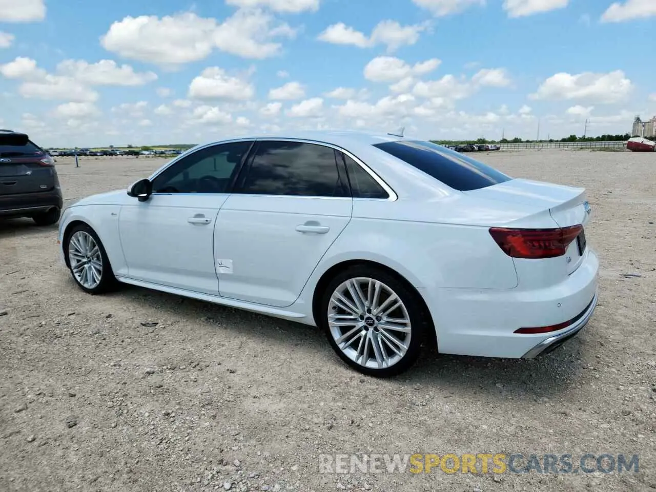 2 Photograph of a damaged car WAUENAF46KA009867 AUDI A4 2019