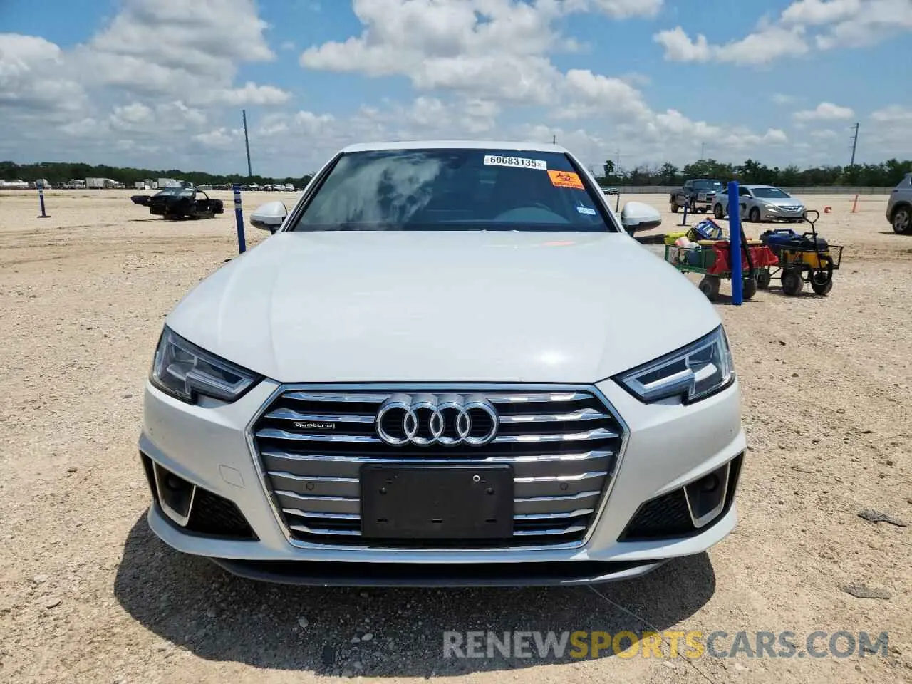 5 Photograph of a damaged car WAUENAF46KA009867 AUDI A4 2019