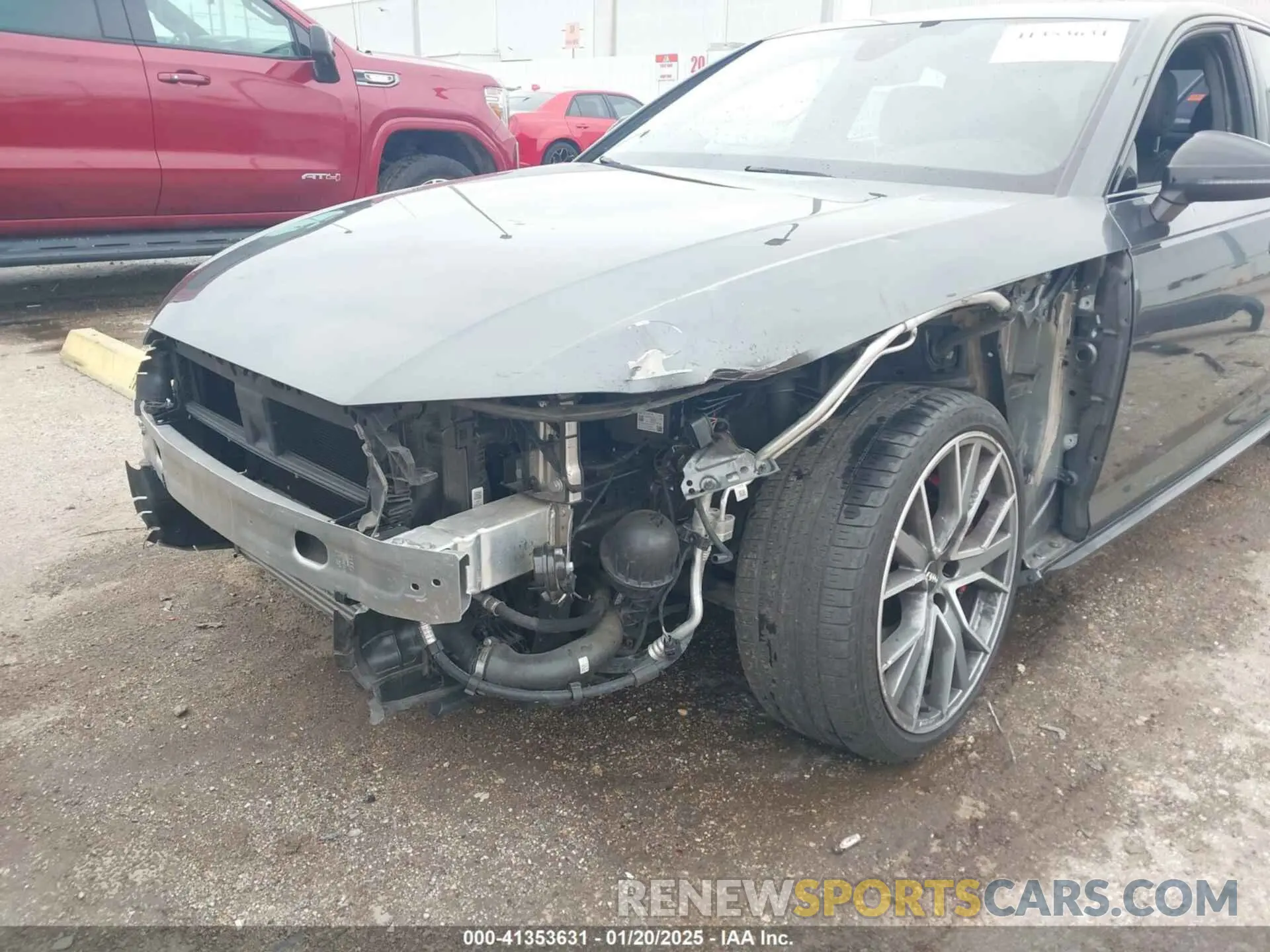 6 Photograph of a damaged car WAUENAF46KA075819 AUDI A4 2019