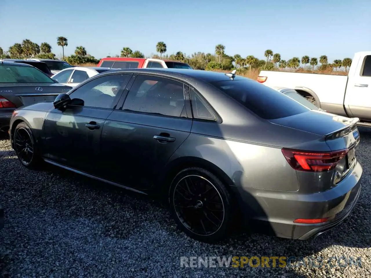 2 Photograph of a damaged car WAUENAF46KN005083 AUDI A4 2019