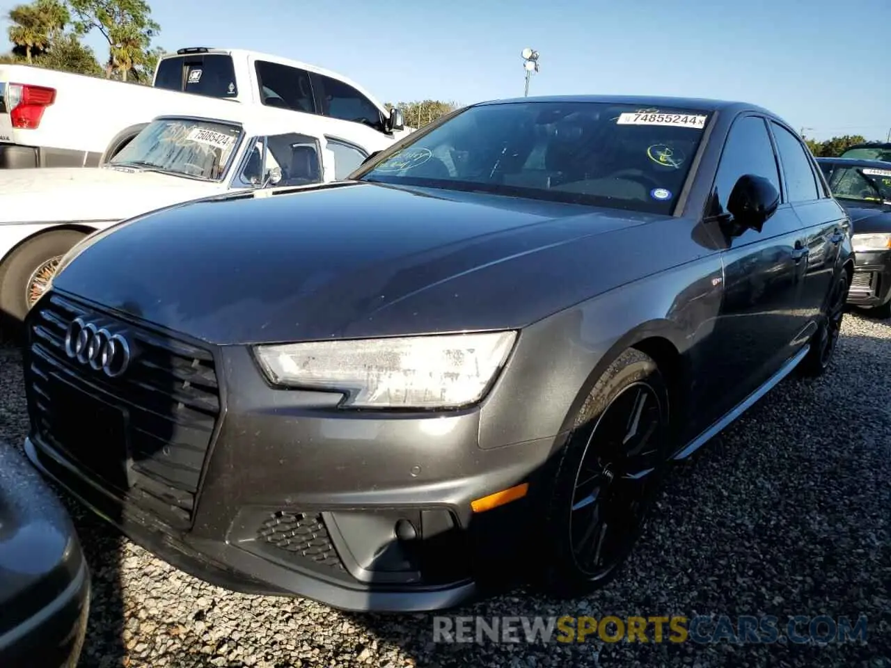 5 Photograph of a damaged car WAUENAF46KN005083 AUDI A4 2019