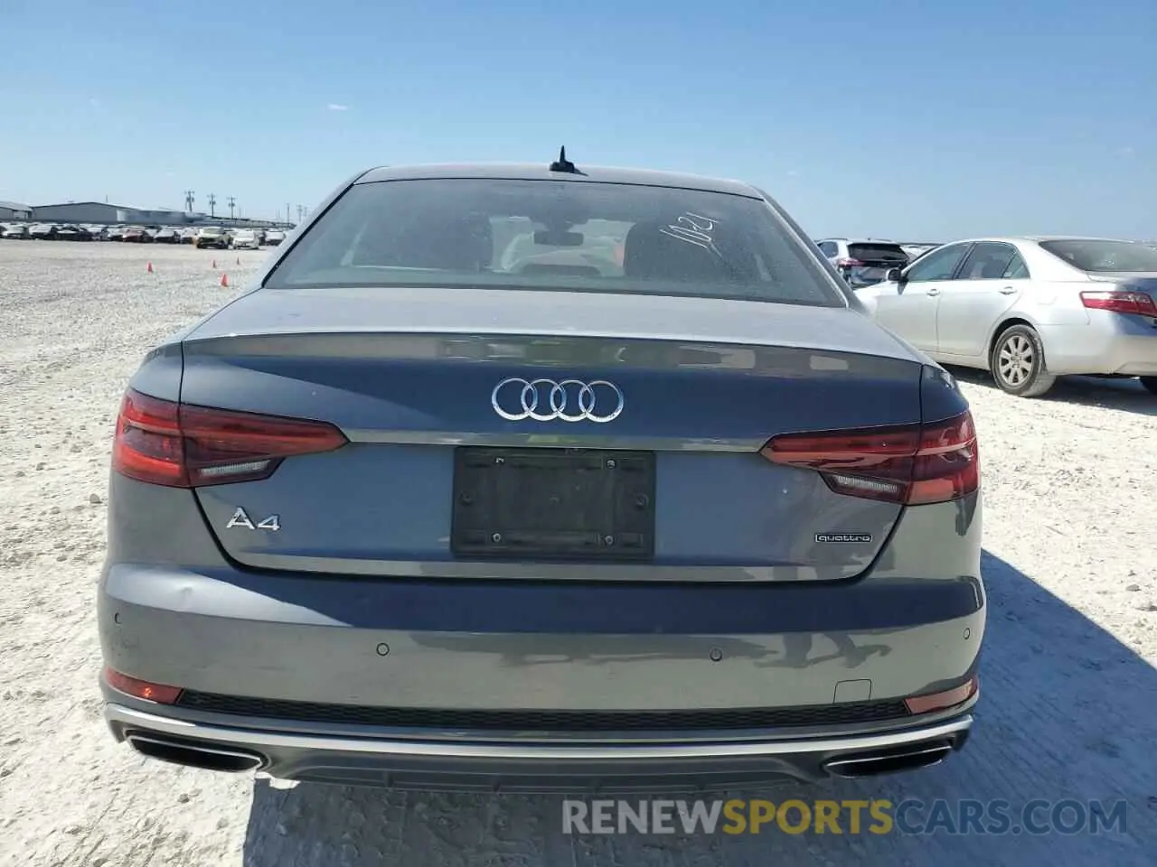 6 Photograph of a damaged car WAUENAF47KN006212 AUDI A4 2019