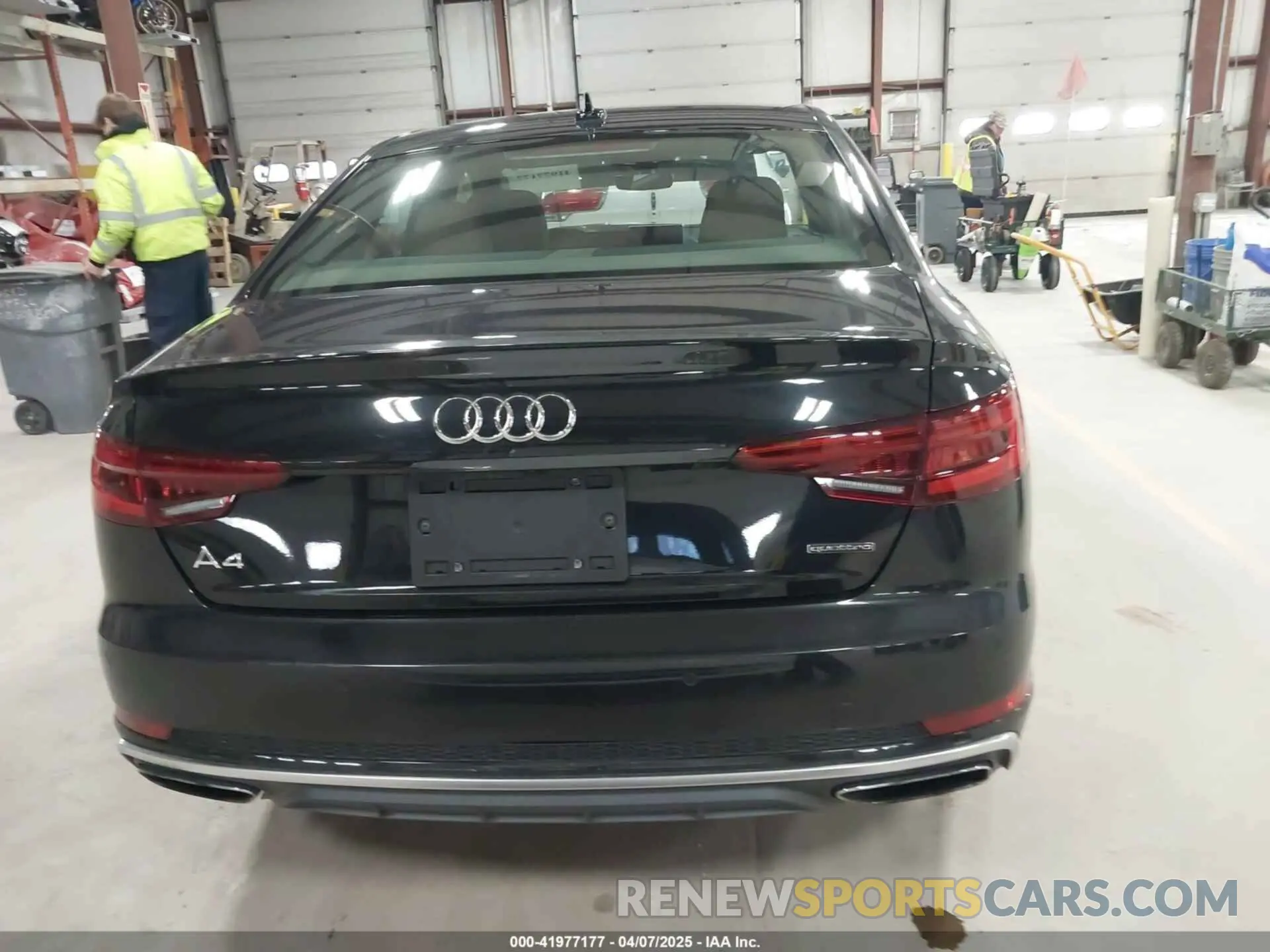16 Photograph of a damaged car WAUENAF48KA041431 AUDI A4 2019