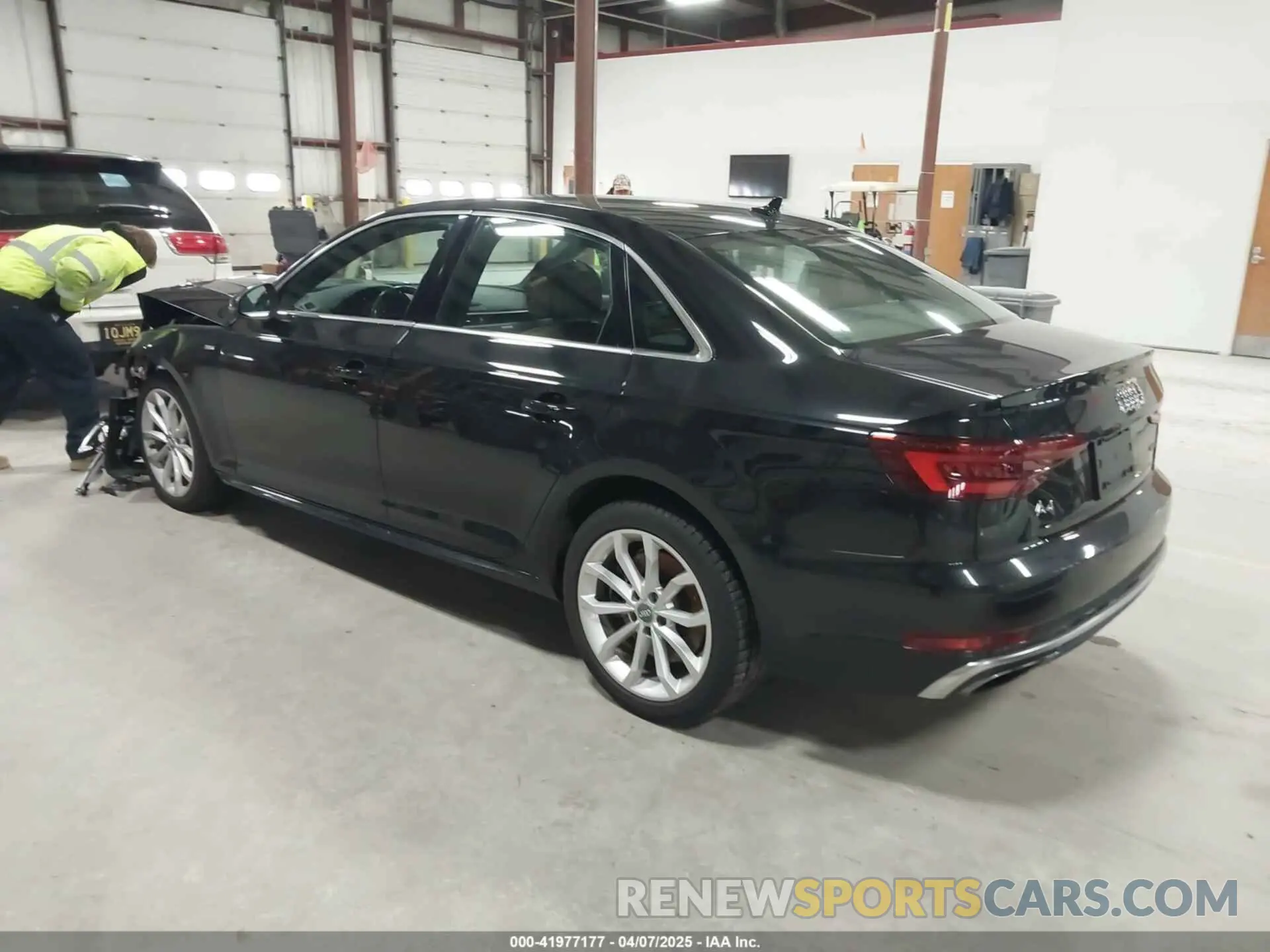 3 Photograph of a damaged car WAUENAF48KA041431 AUDI A4 2019