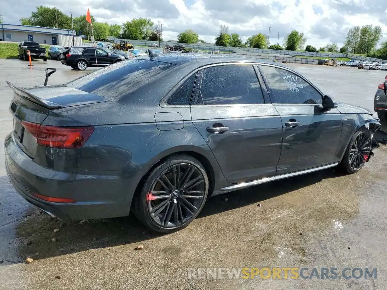 3 Photograph of a damaged car WAUENAF48KA052719 AUDI A4 2019