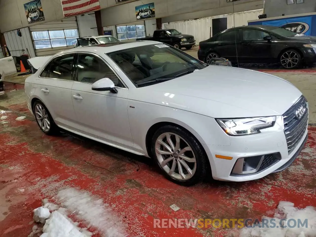 4 Фотография поврежденного автомобиля WAUENAF48KN005618 AUDI A4 2019